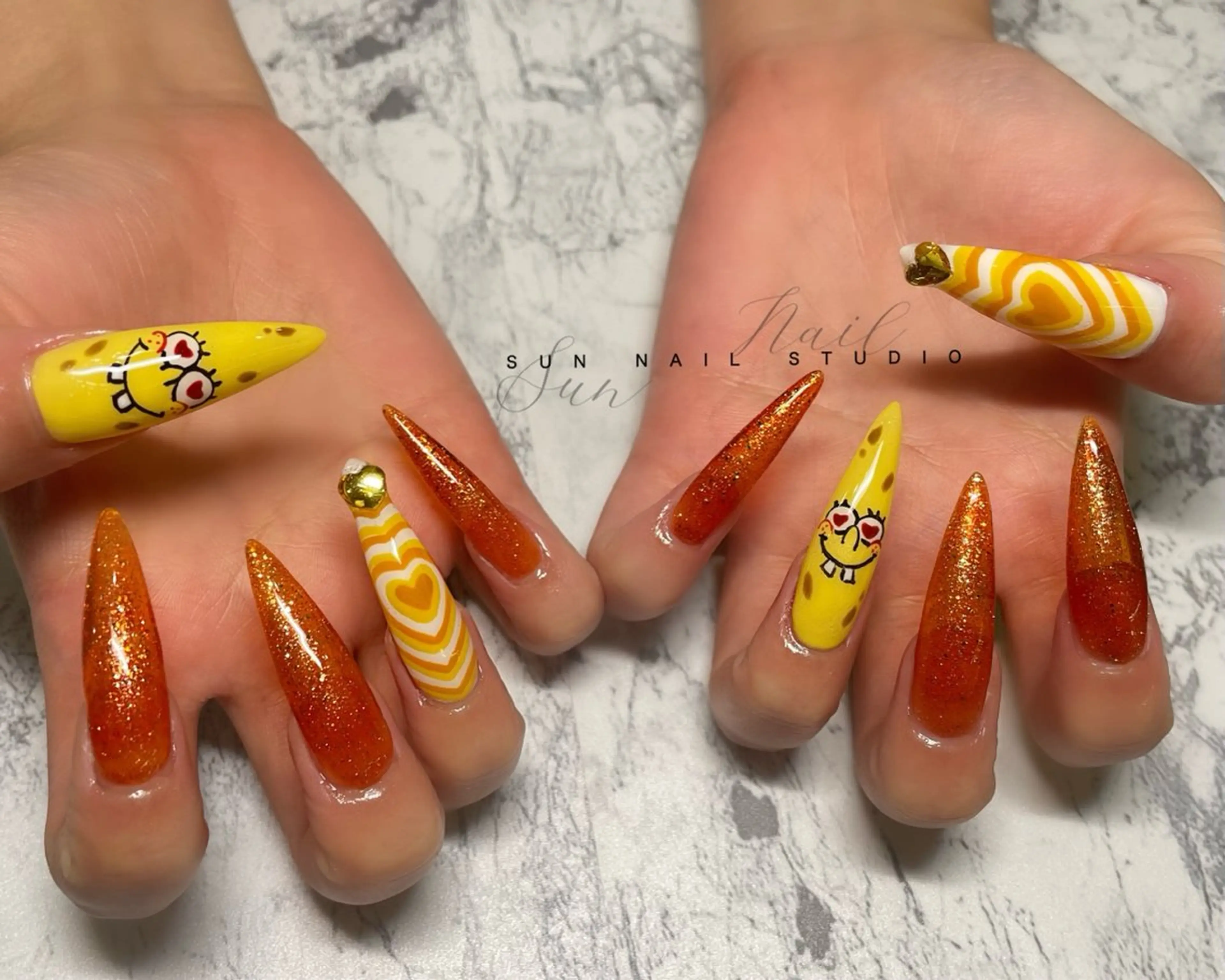 ネイル SUN nail上本町のネイルデザイン