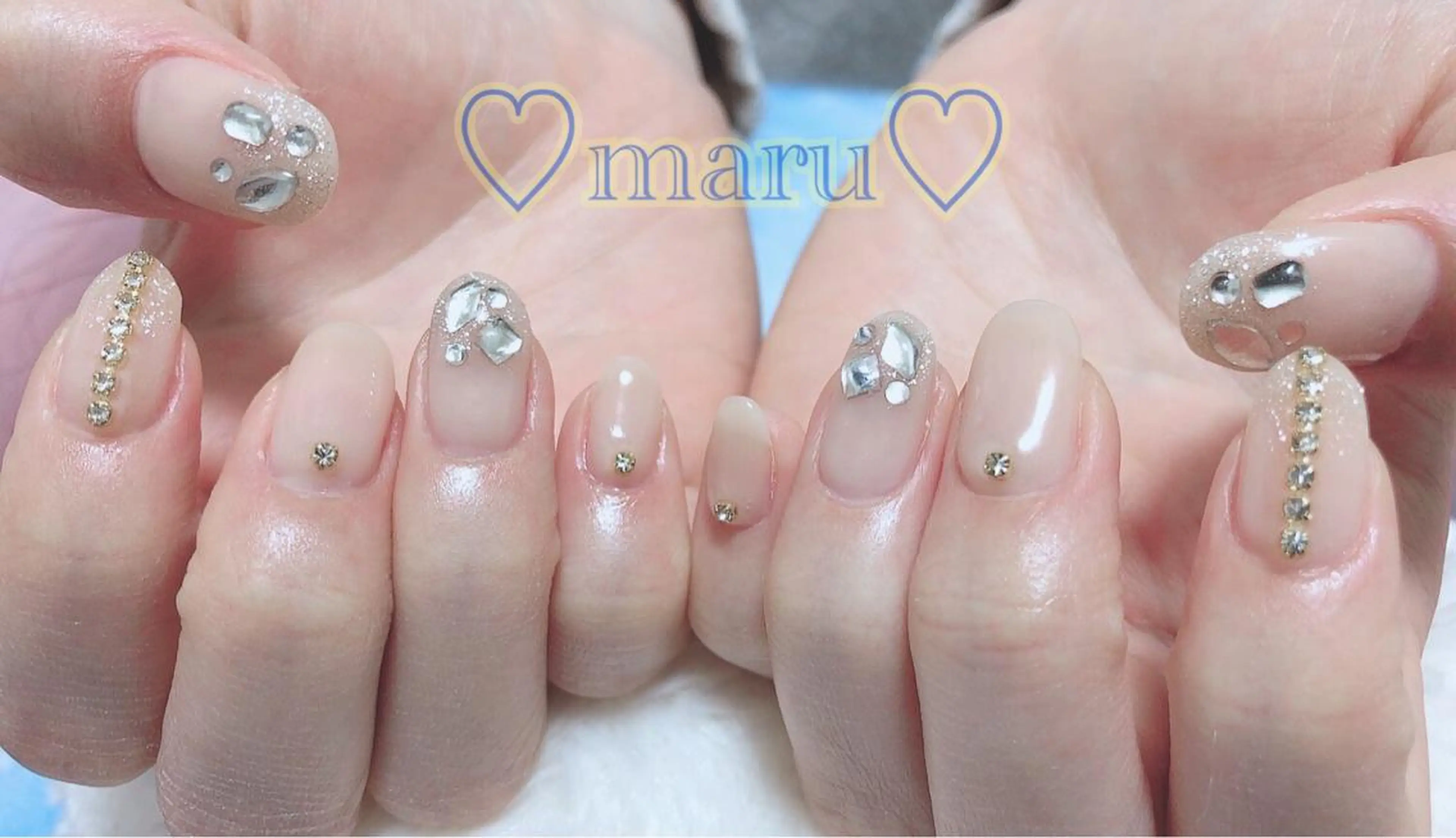 ネイル ハンドネイル フットネイル まるみ ♡のネイルデザイン