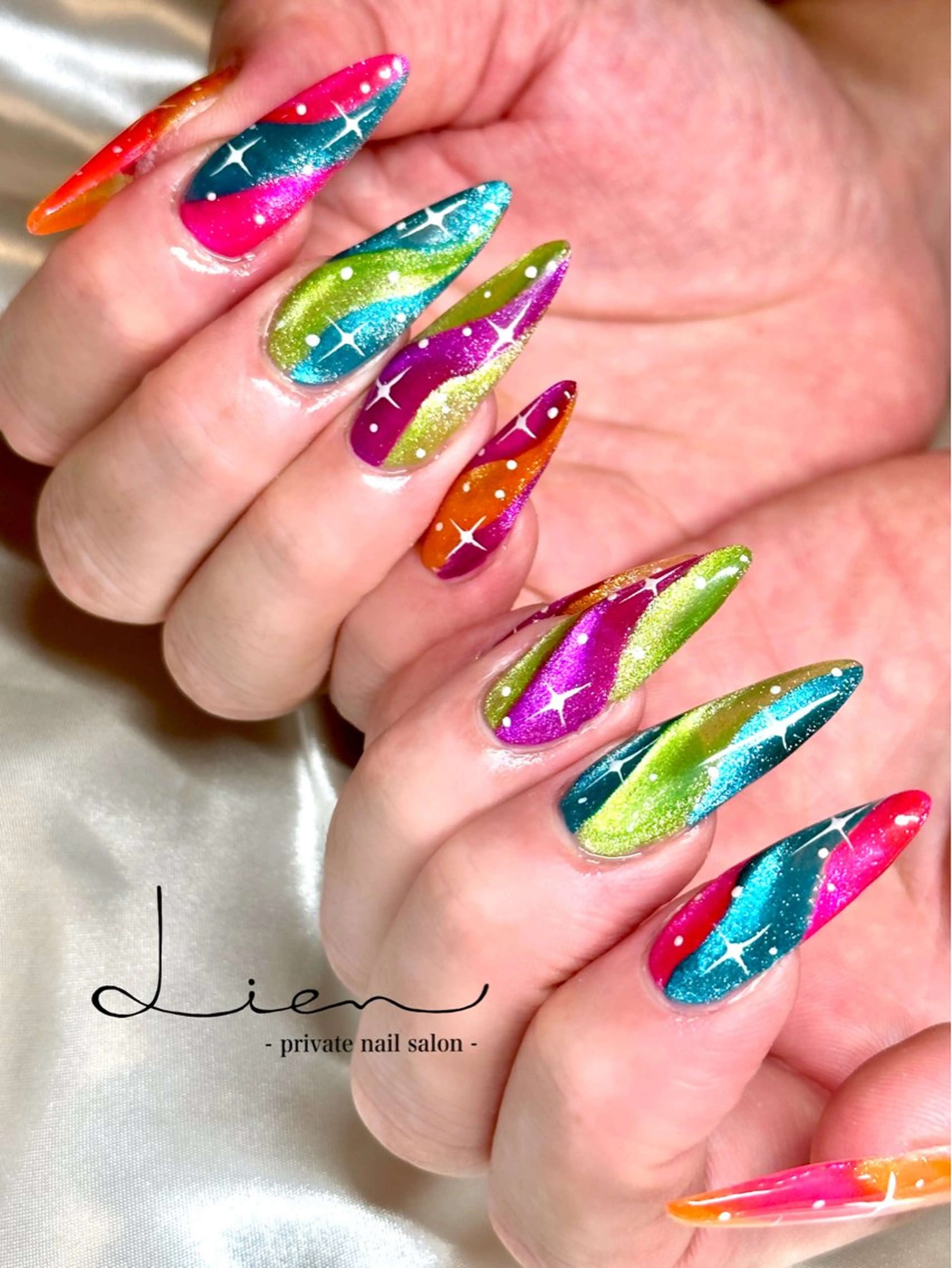 メンズ ネイル Lien 【リアン】北堀江のネイルデザイン