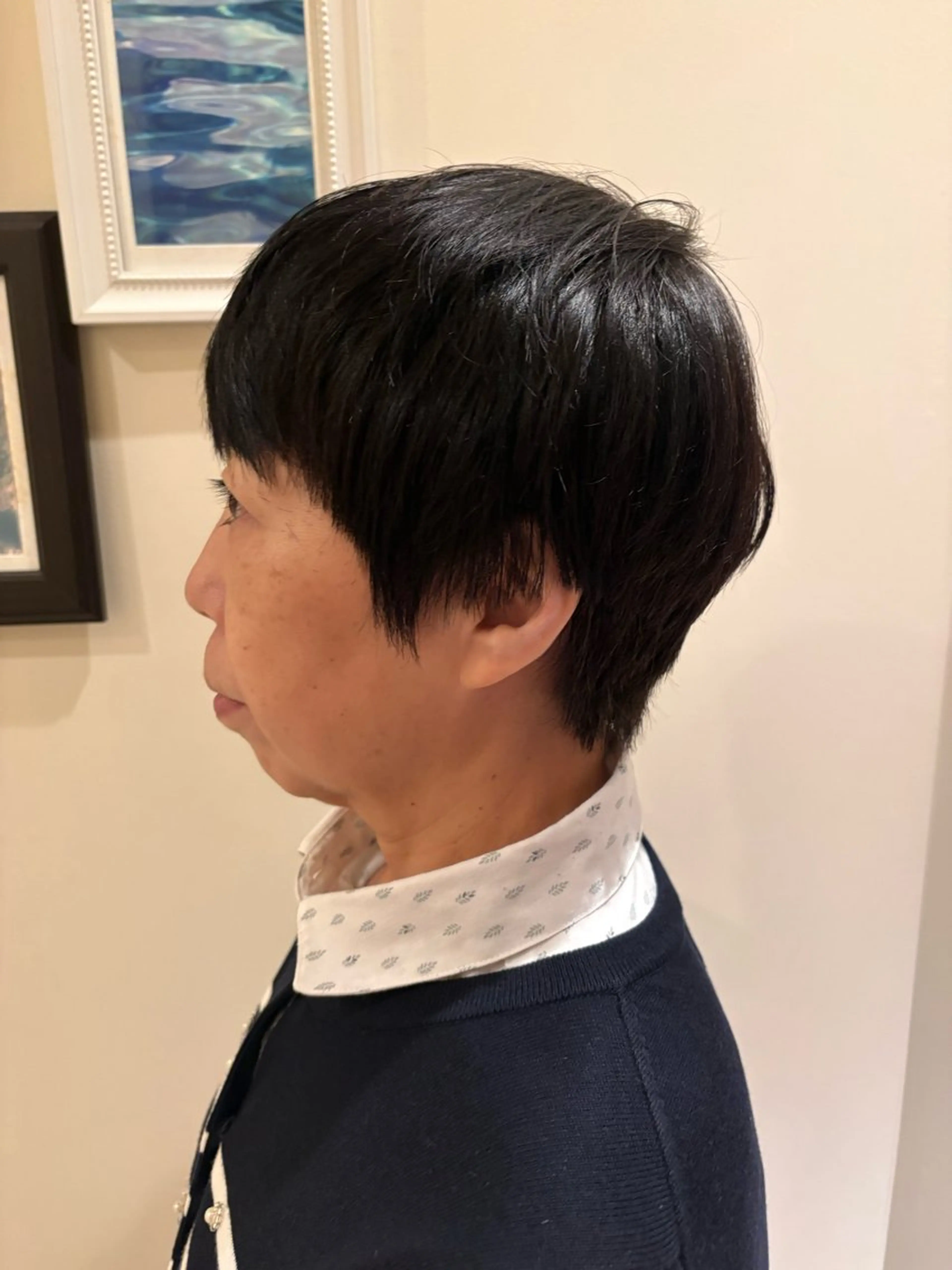 ショート ショートヘア 田内 満里奈のヘアスタイル