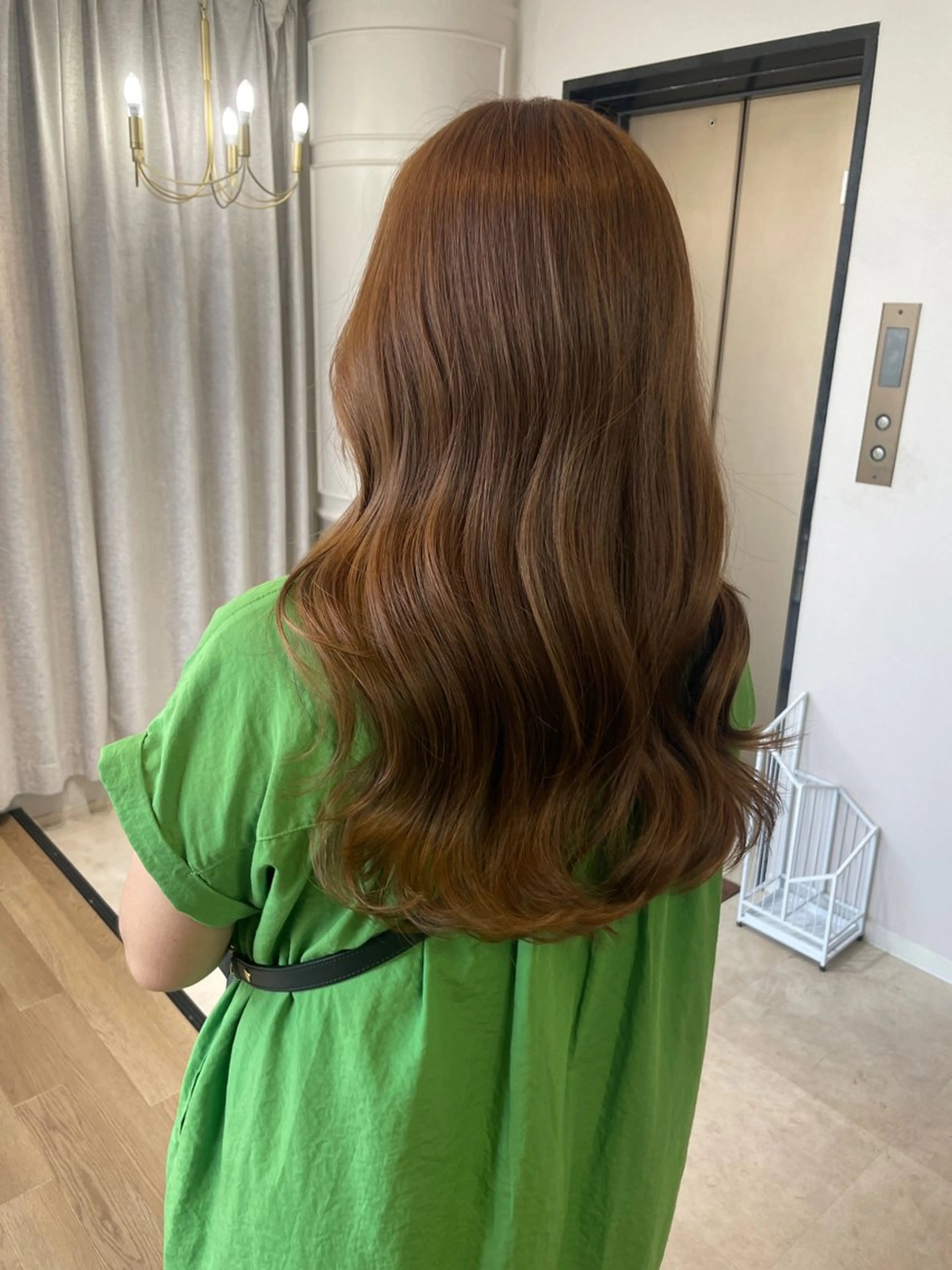 ロング カラー カット ヘアカラー トリートメント HARUKA韓国ヘア /Luana梅田のヘアスタイル