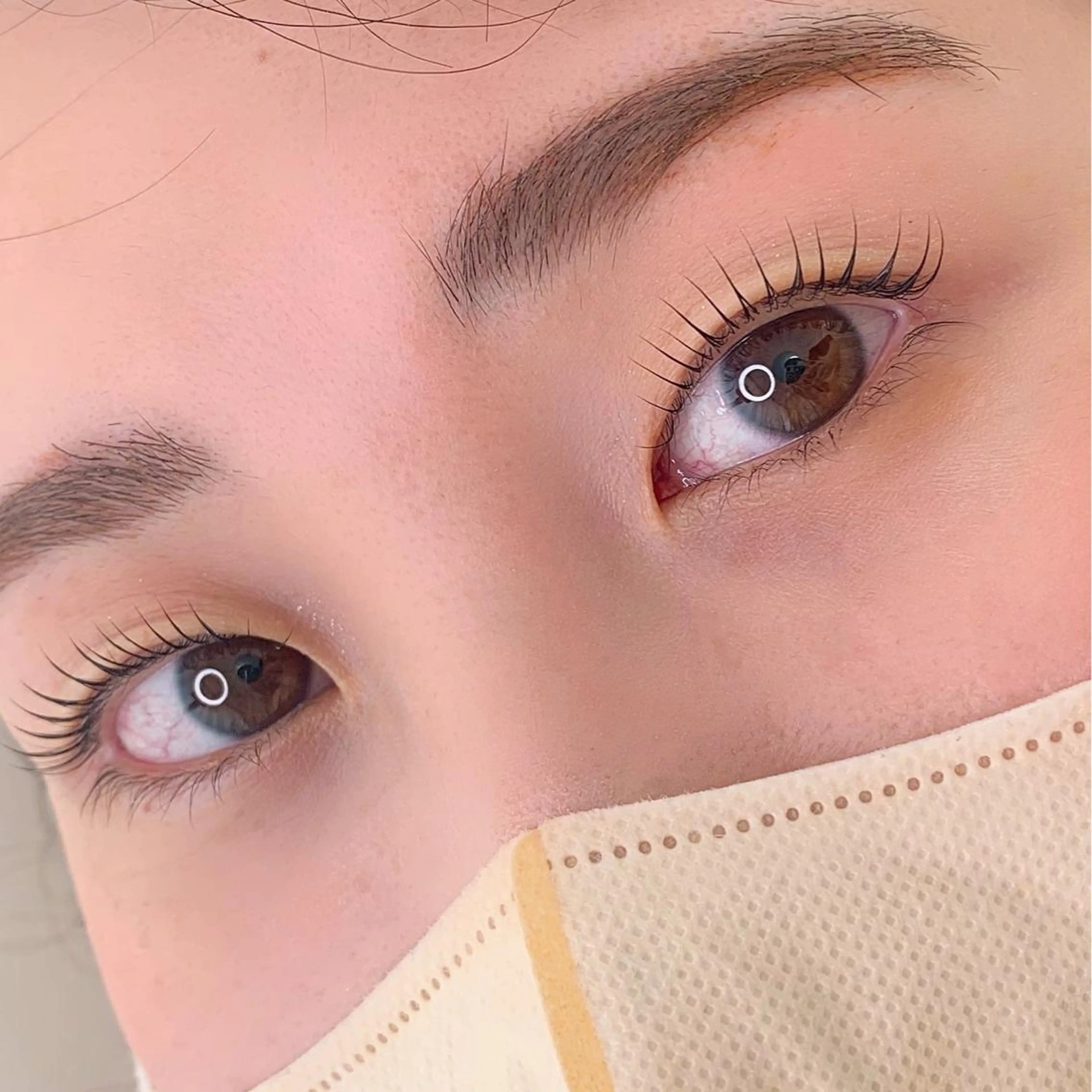 マツエク・マツパ 一重×まつ毛パーマ nail&eyelash muguet所属・muguet akiyoのマツエク・マツパデザイン