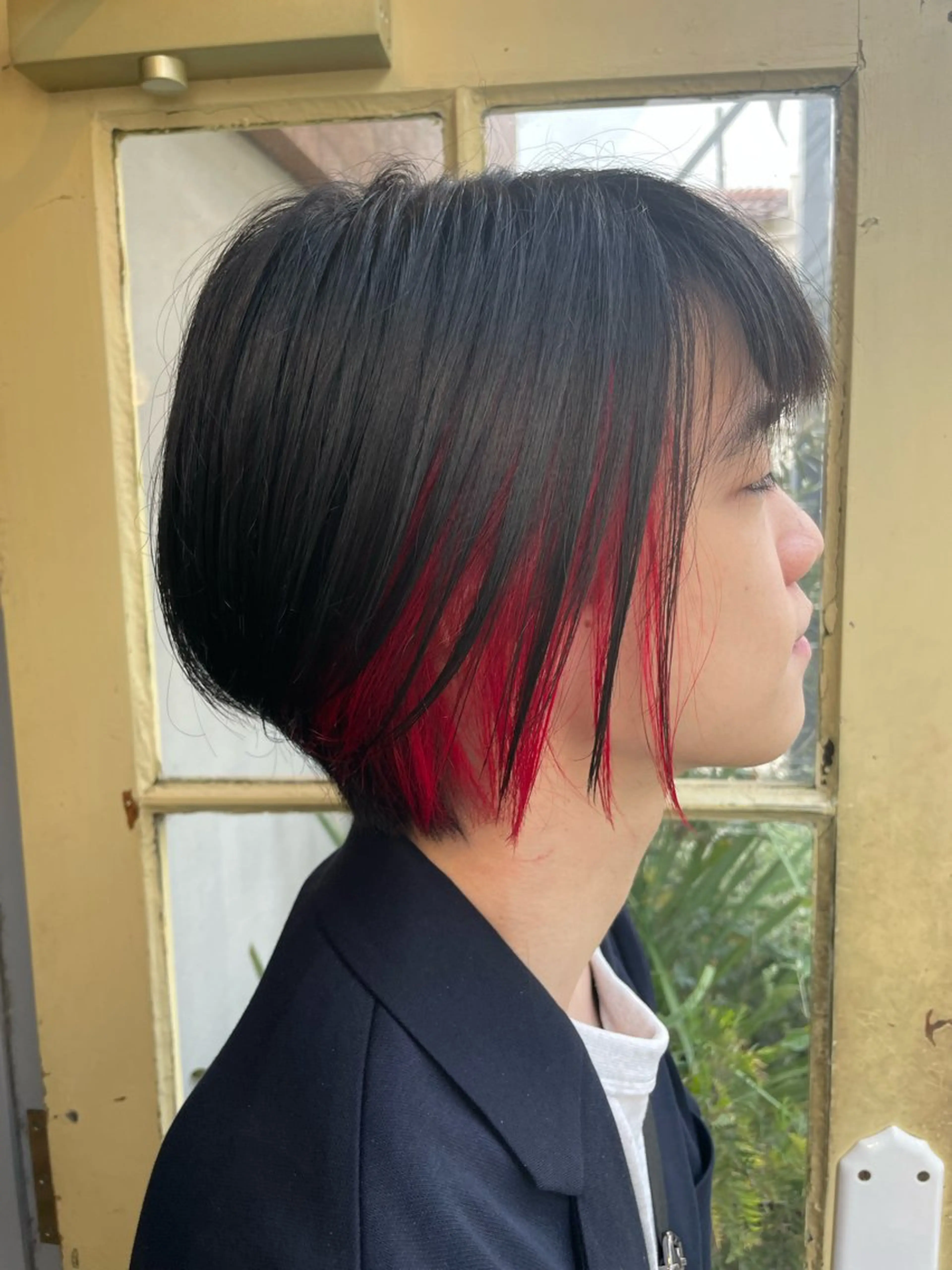 ショート カラー KURIA*⋆ஐ ブリーチ/韓国ヘアのヘアスタイル