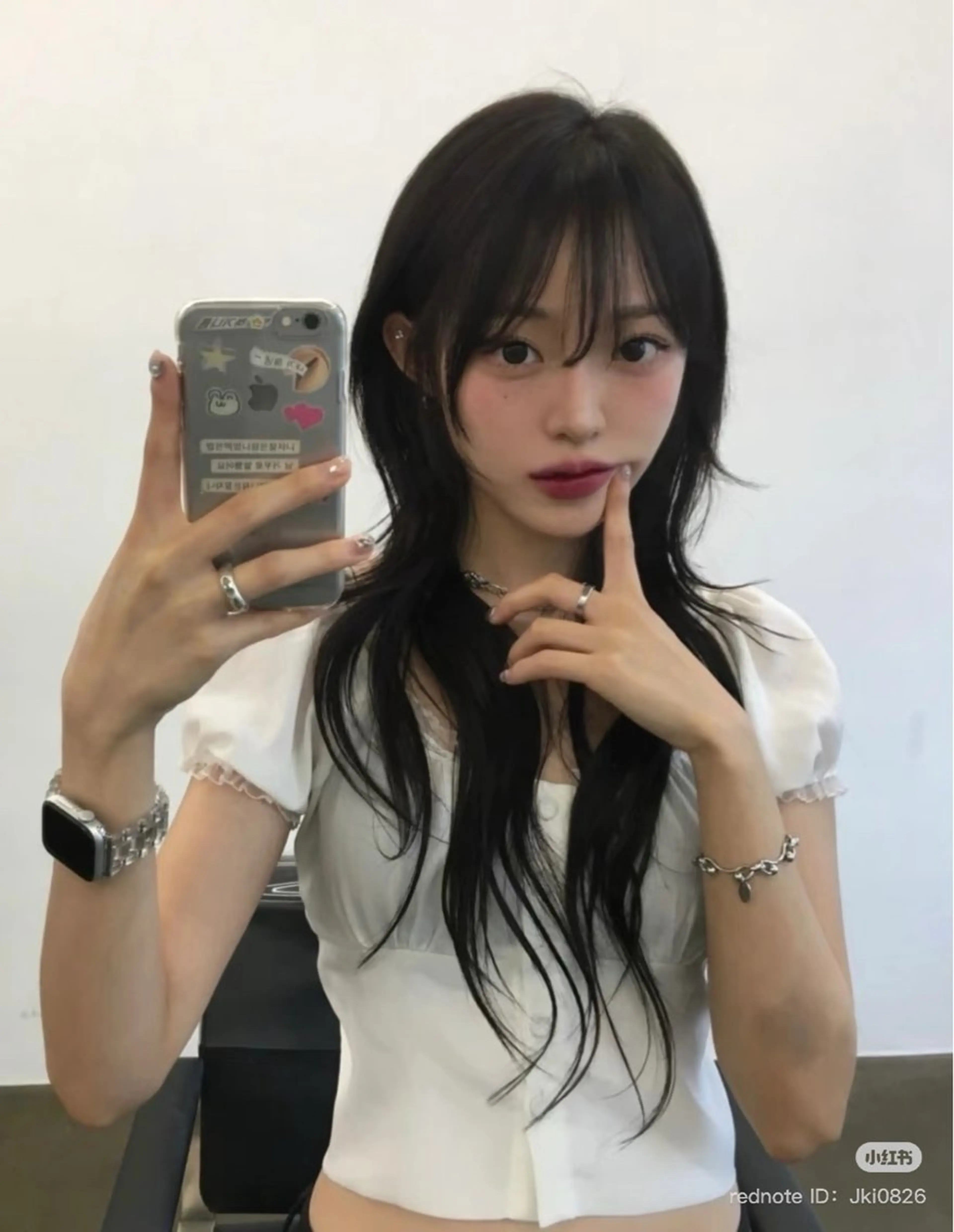 【U24】カットカラー✩︎⡱[ハッシュカット、レイヤーカット、韓国ヘア、透明感カラー]ミニモ学割の写真