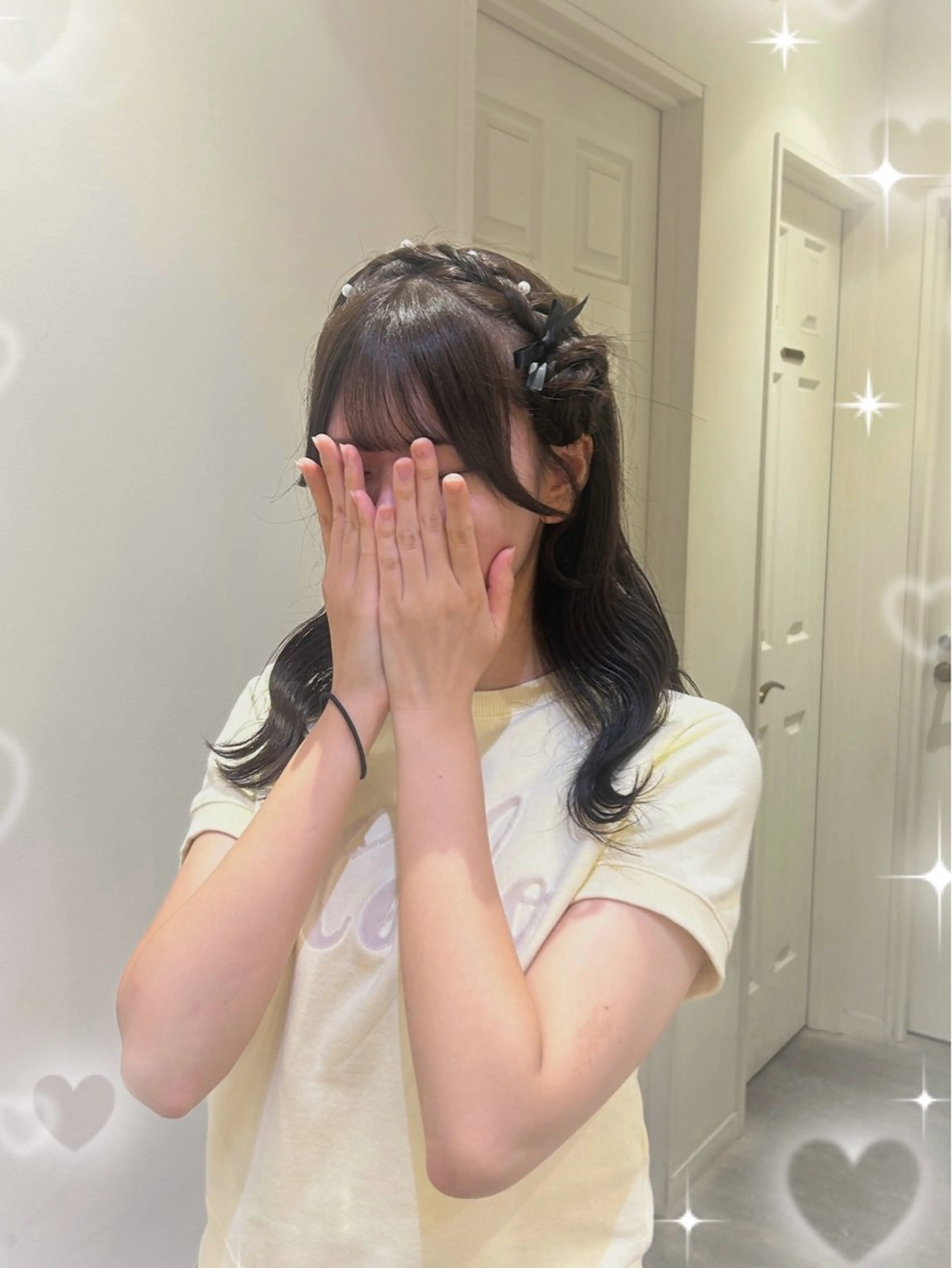 ヘアアレンジ 🎀透明感カラー🎀 ヘアメ／mikotoのヘアスタイル