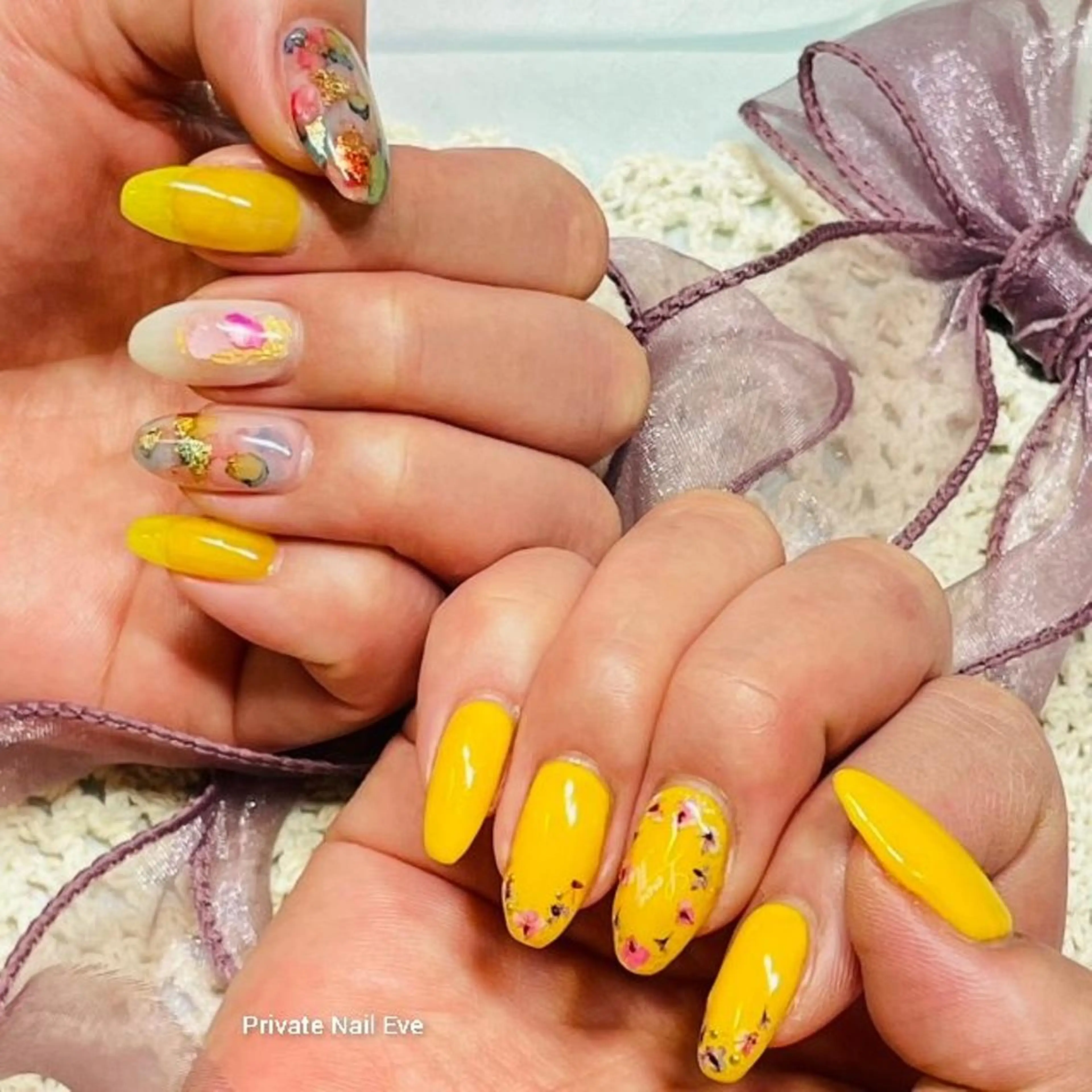 ネイル フラワーネイル ニュアンスネイル ハンドネイル ネイル junkoのネイルデザイン