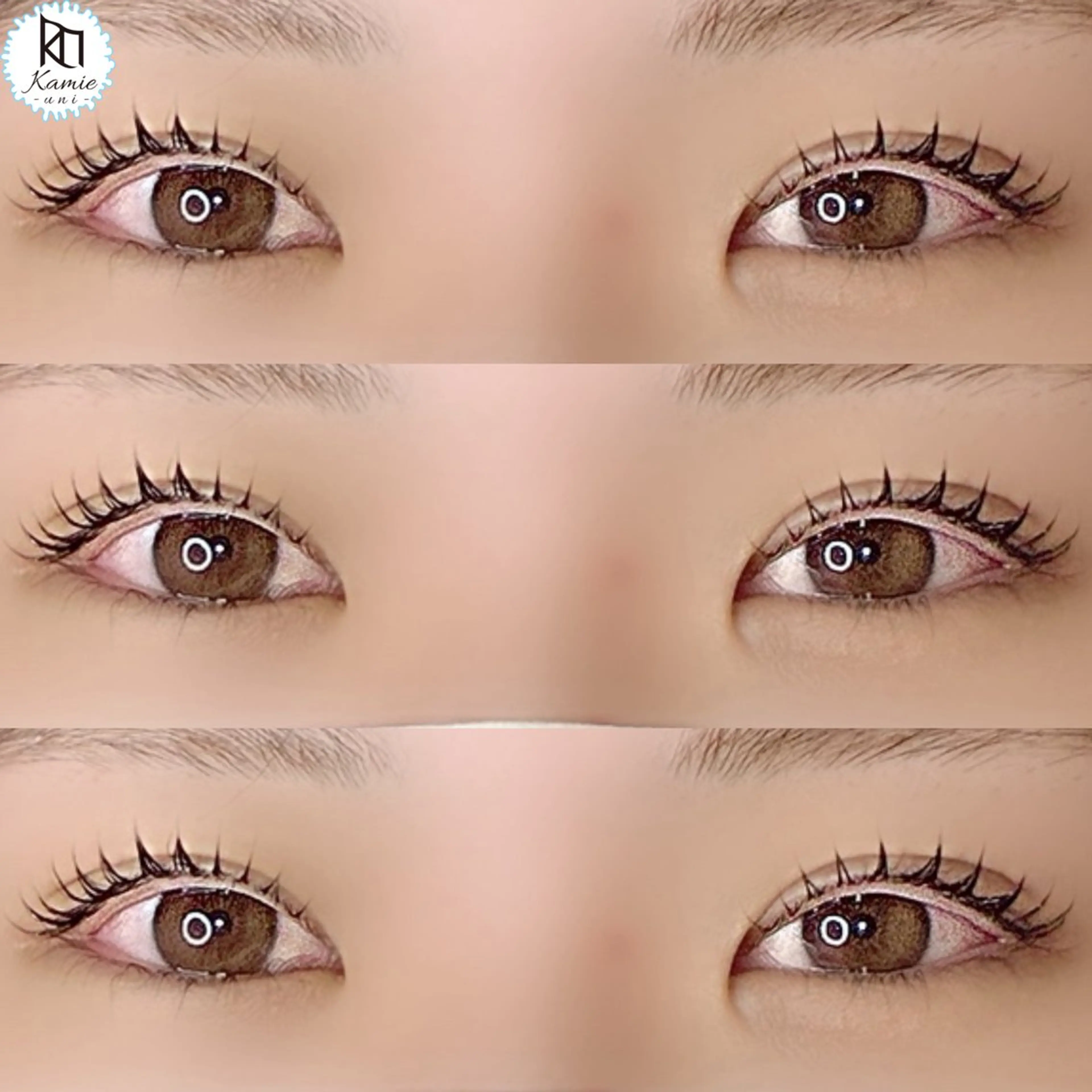 マツエク・マツパ Kamie-uni wakoのマツエク・マツパデザイン