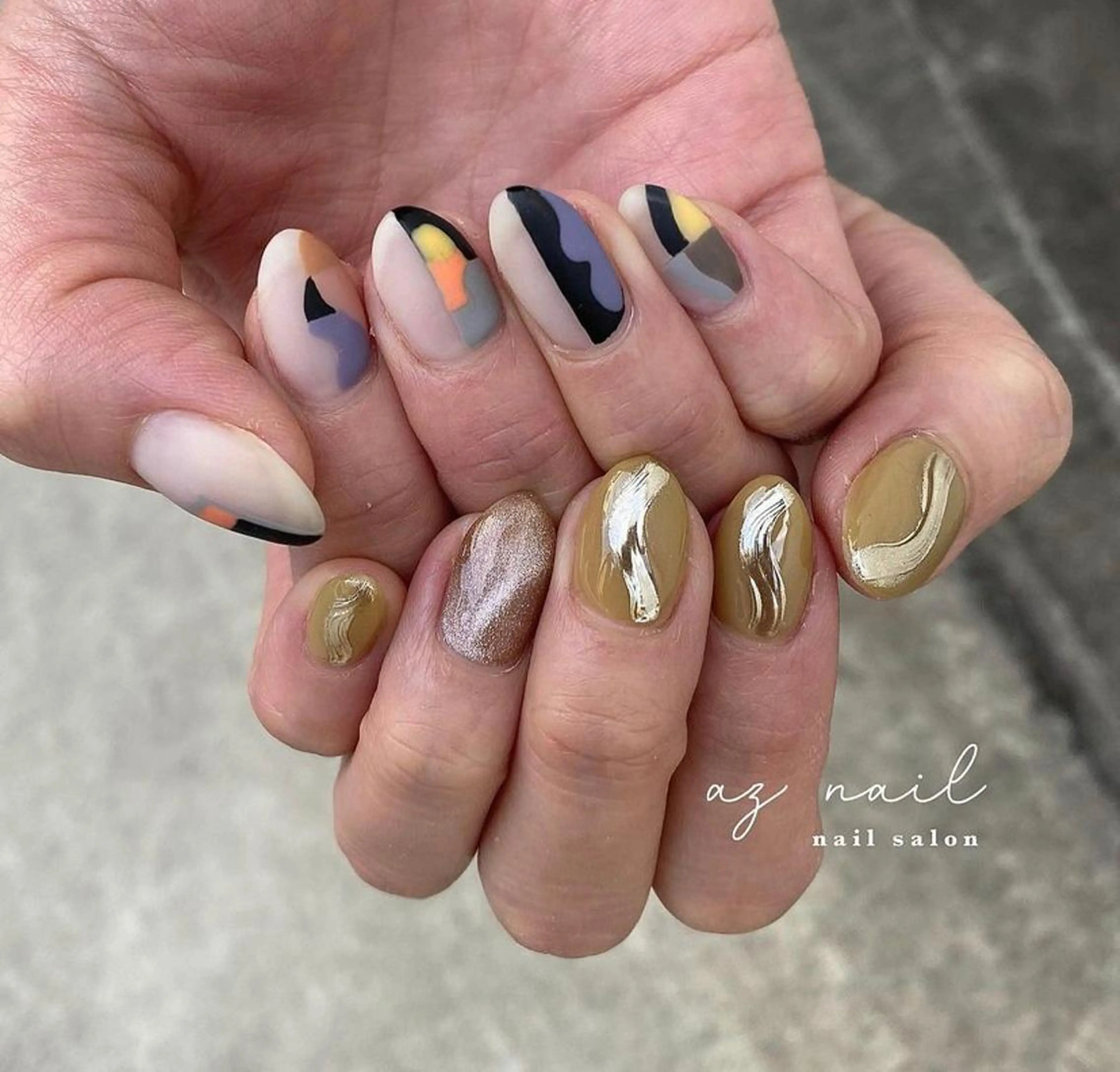 ネイル 井上 梓のネイルデザイン