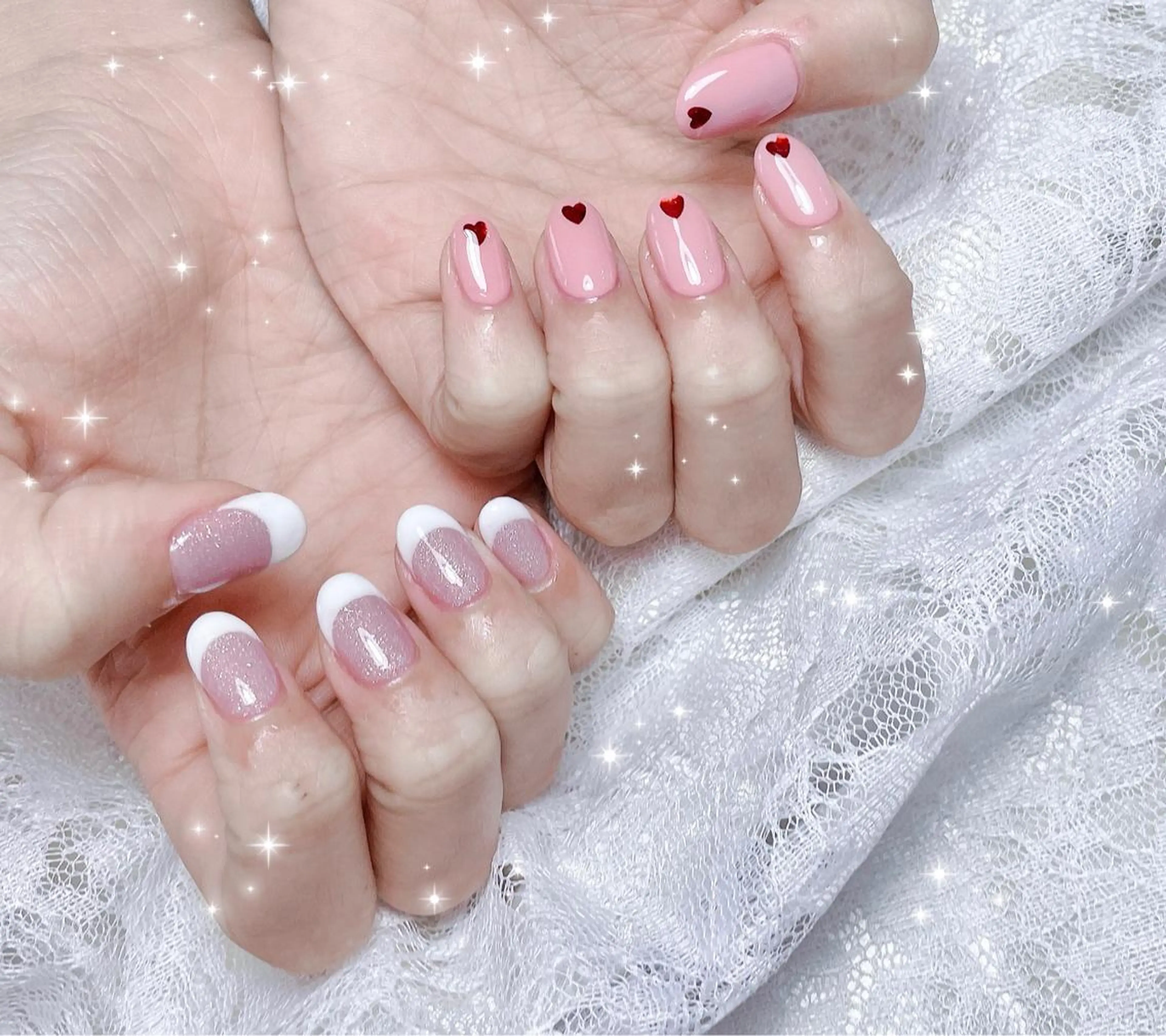 ネイル アートネイル ハンドネイル FLARE NAIL フレアネイルのネイルデザイン