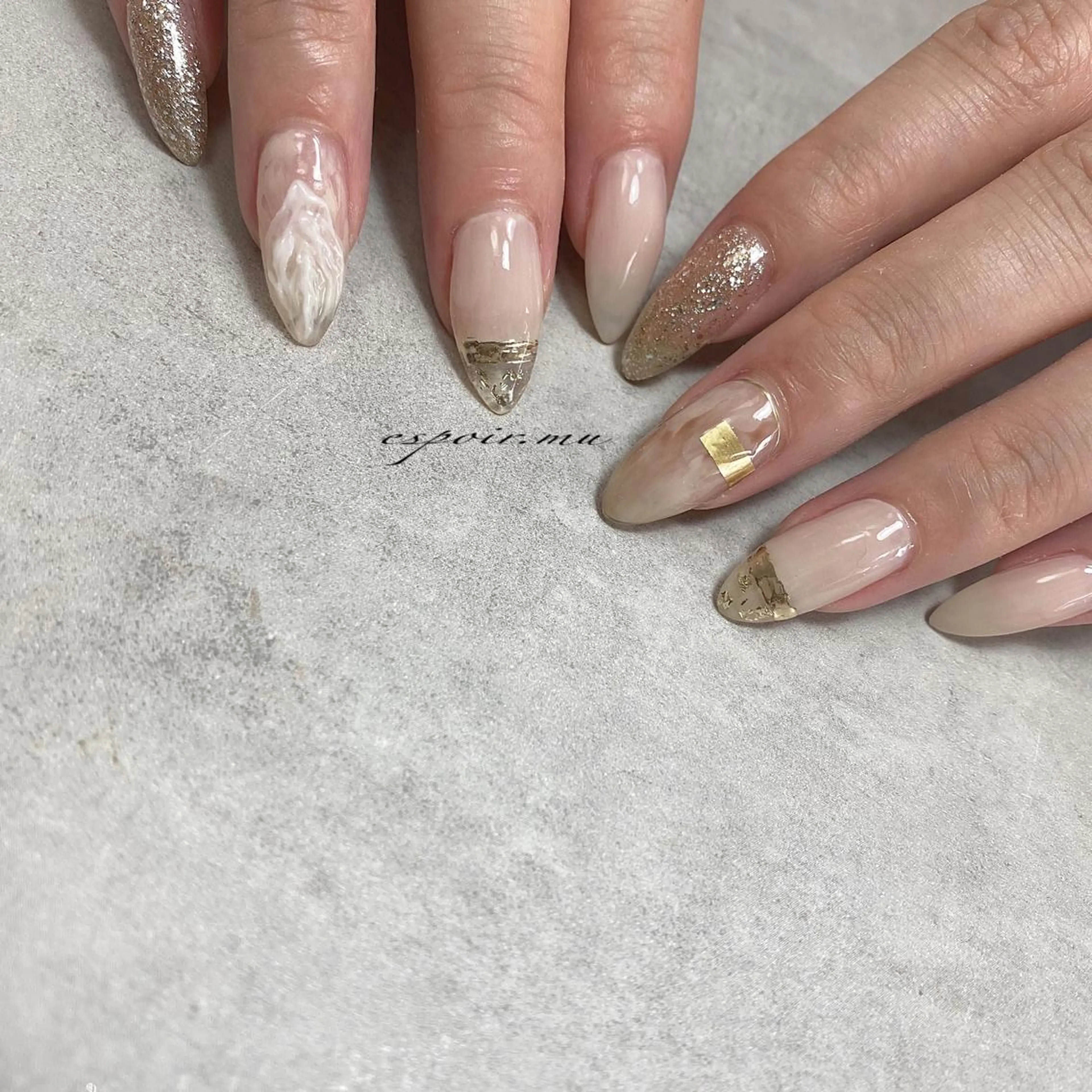 ネイル espoir. muのネイルデザイン