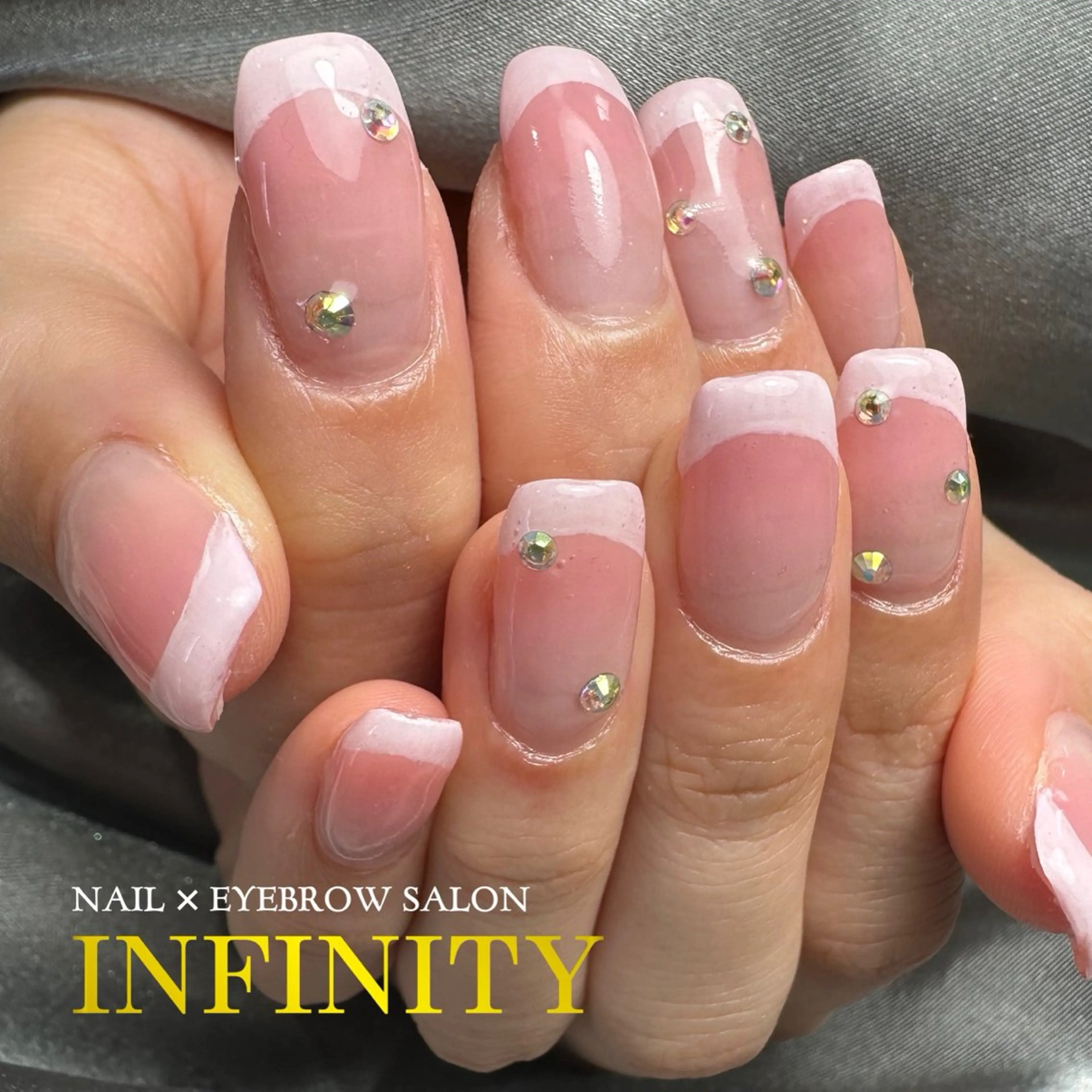 ネイル フレンチネイル 春ネイル INFINITY所属・INFINITY nailのネイルデザイン