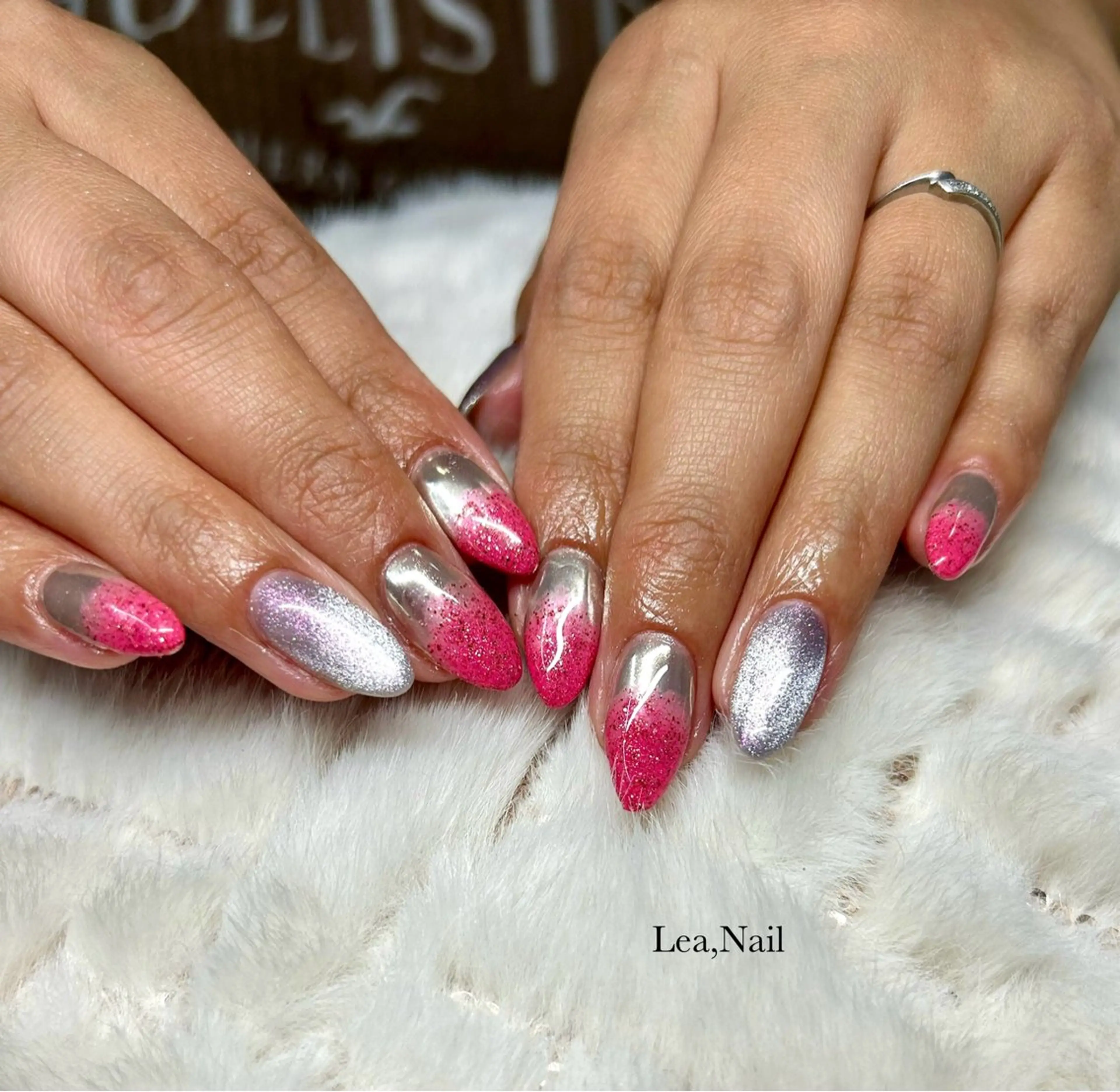 ネイル 持ち込み ハンドネイル Lea,Nail所属・松橋 愛のネイルデザイン