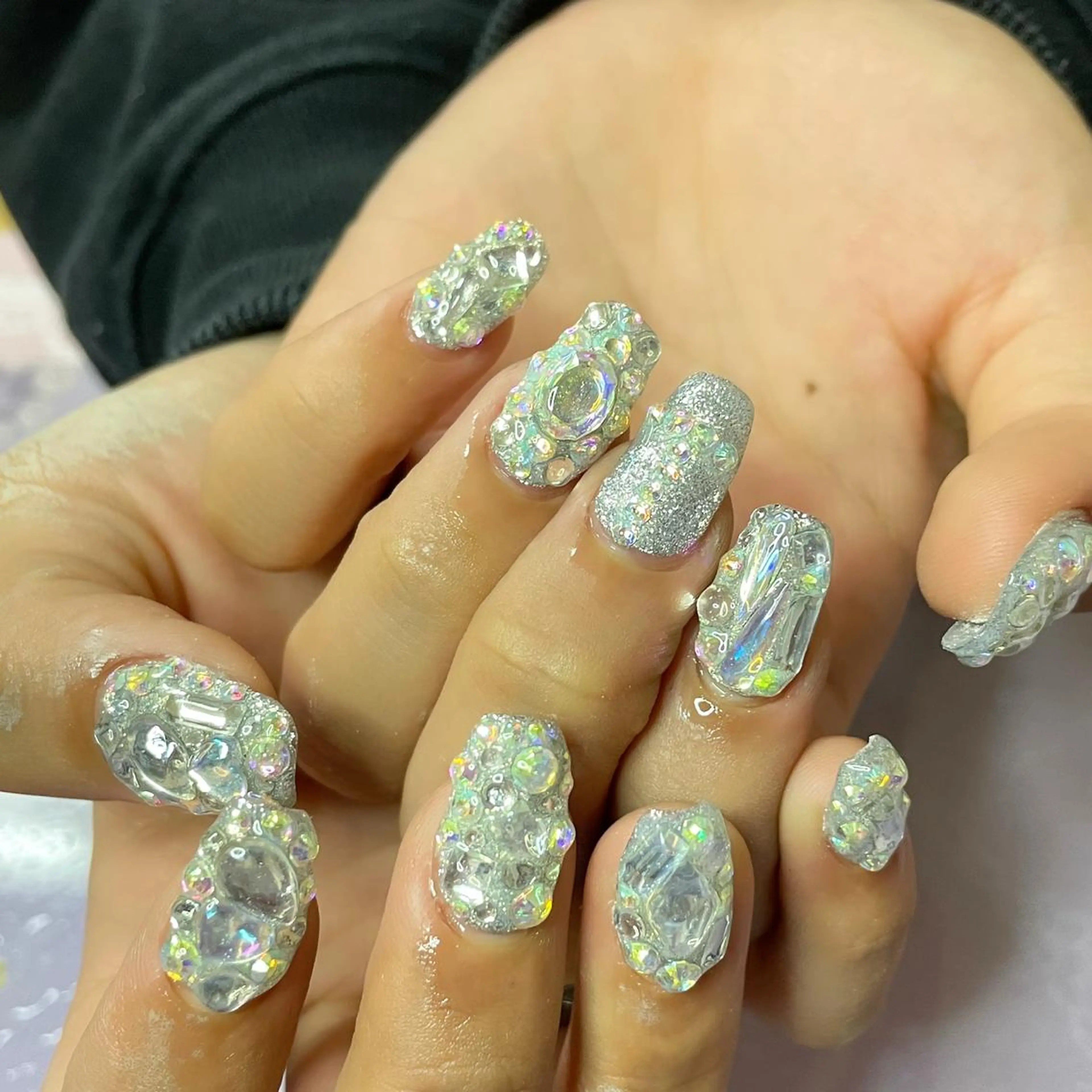 ネイル 持ち込み 畠山 ゆいのネイルデザイン