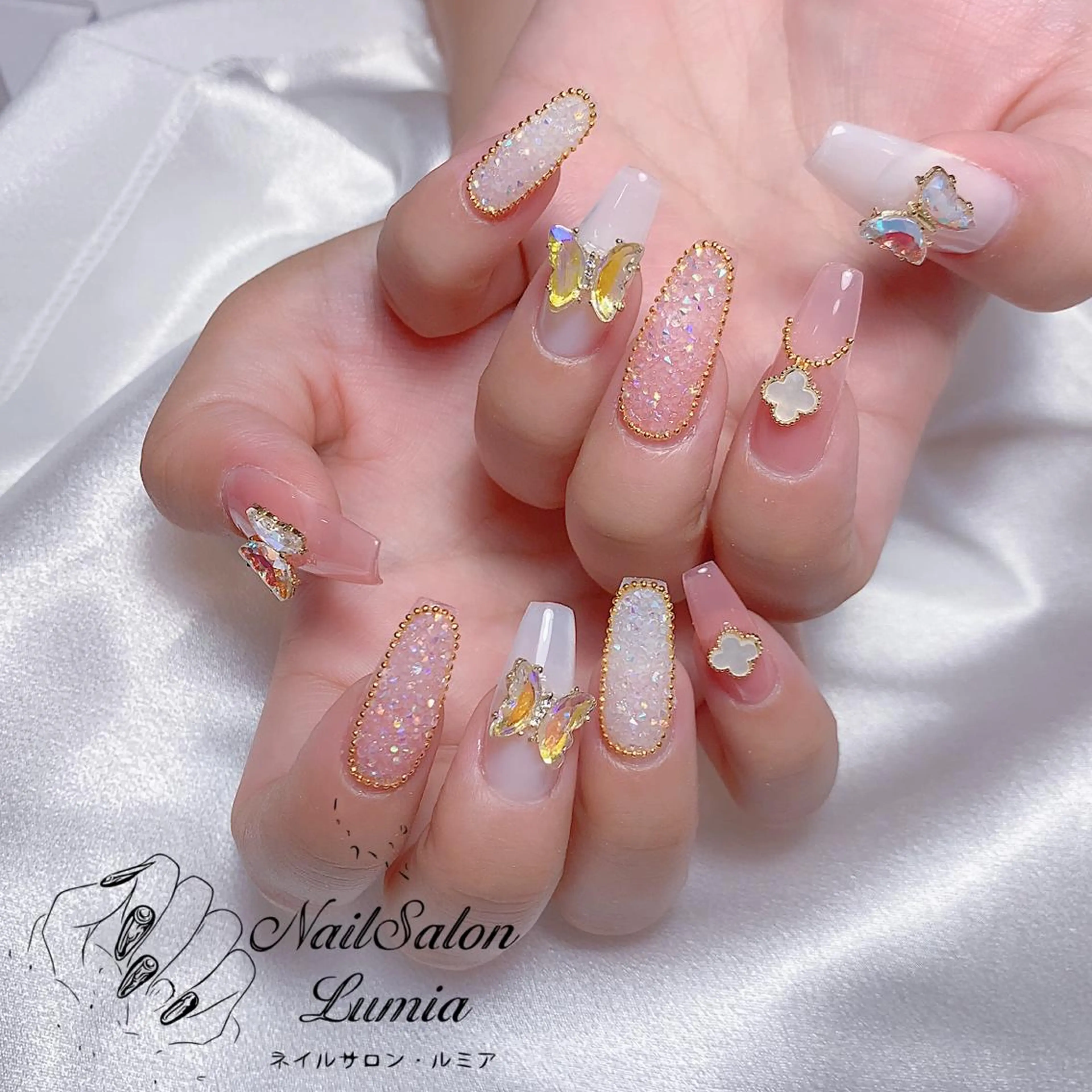 ネイル ハンドネイル ネイルサロン ルミア Lumia 店長のネイルデザイン