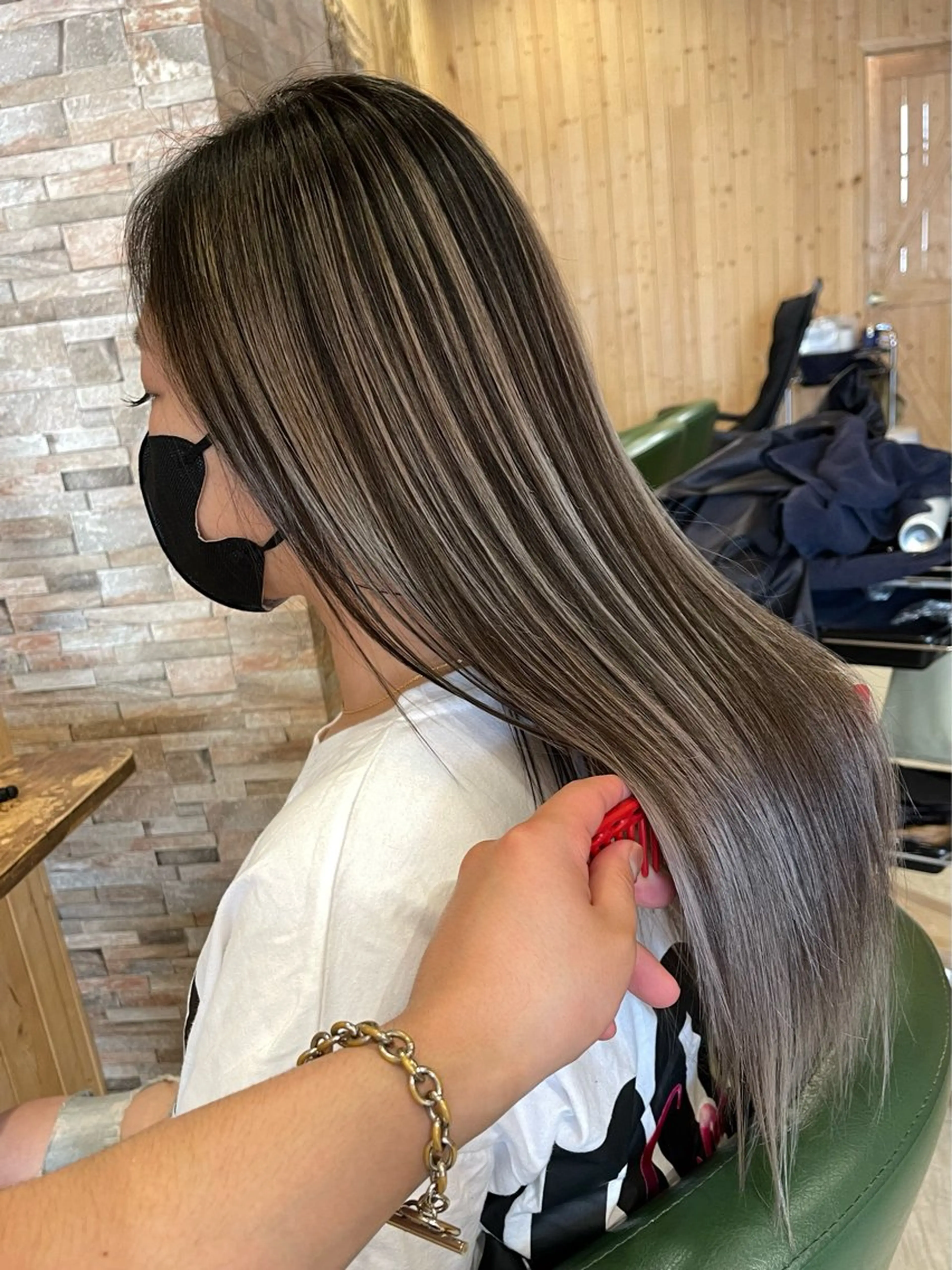 ロング カット ヘアカラー 谷山銀二郎/ 副店長のヘアスタイル