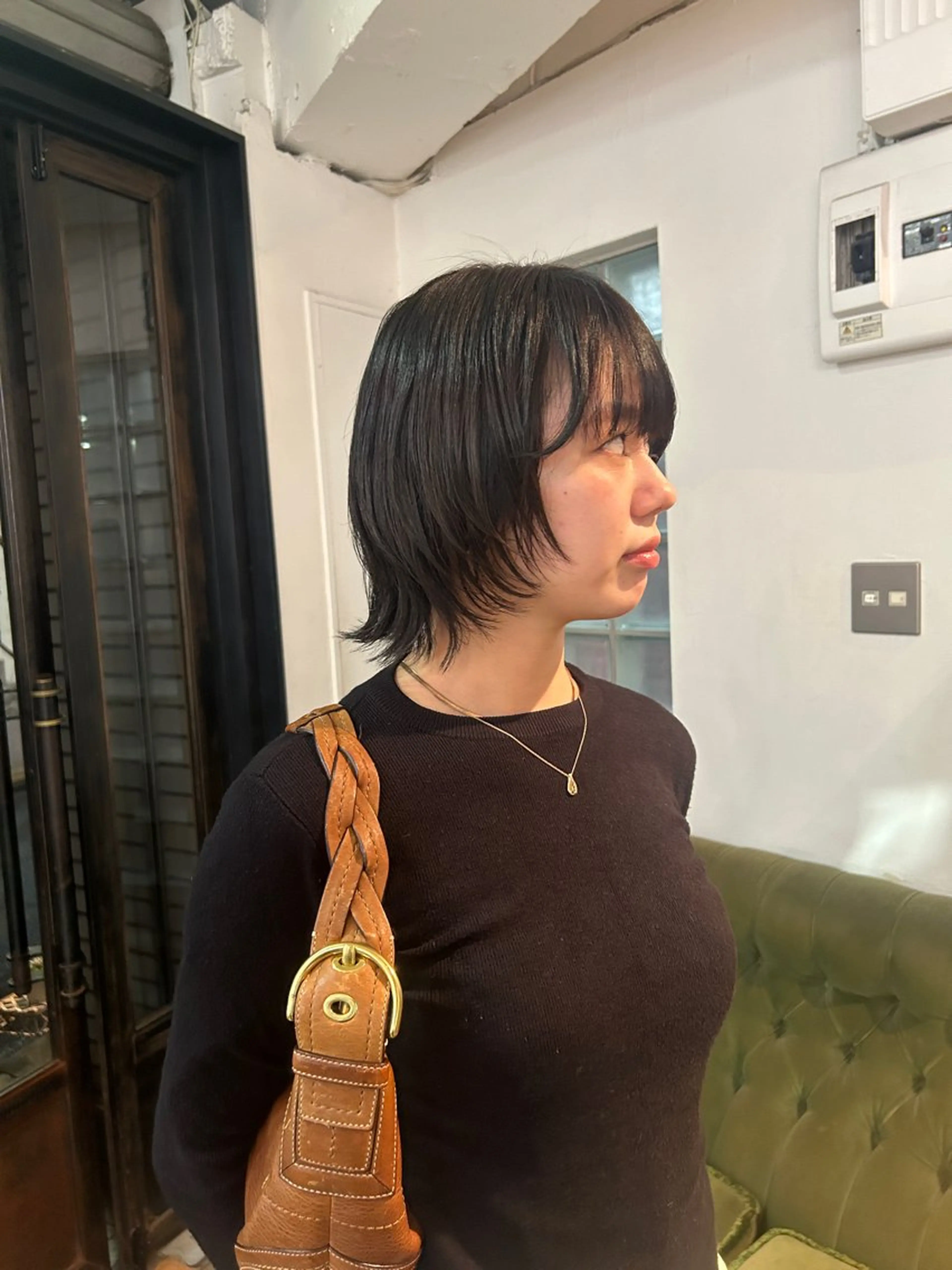 ミディアム ボブ ウルフカット kauti 池袋店所属・メンズカット🍀 かねだしおりのヘアスタイル