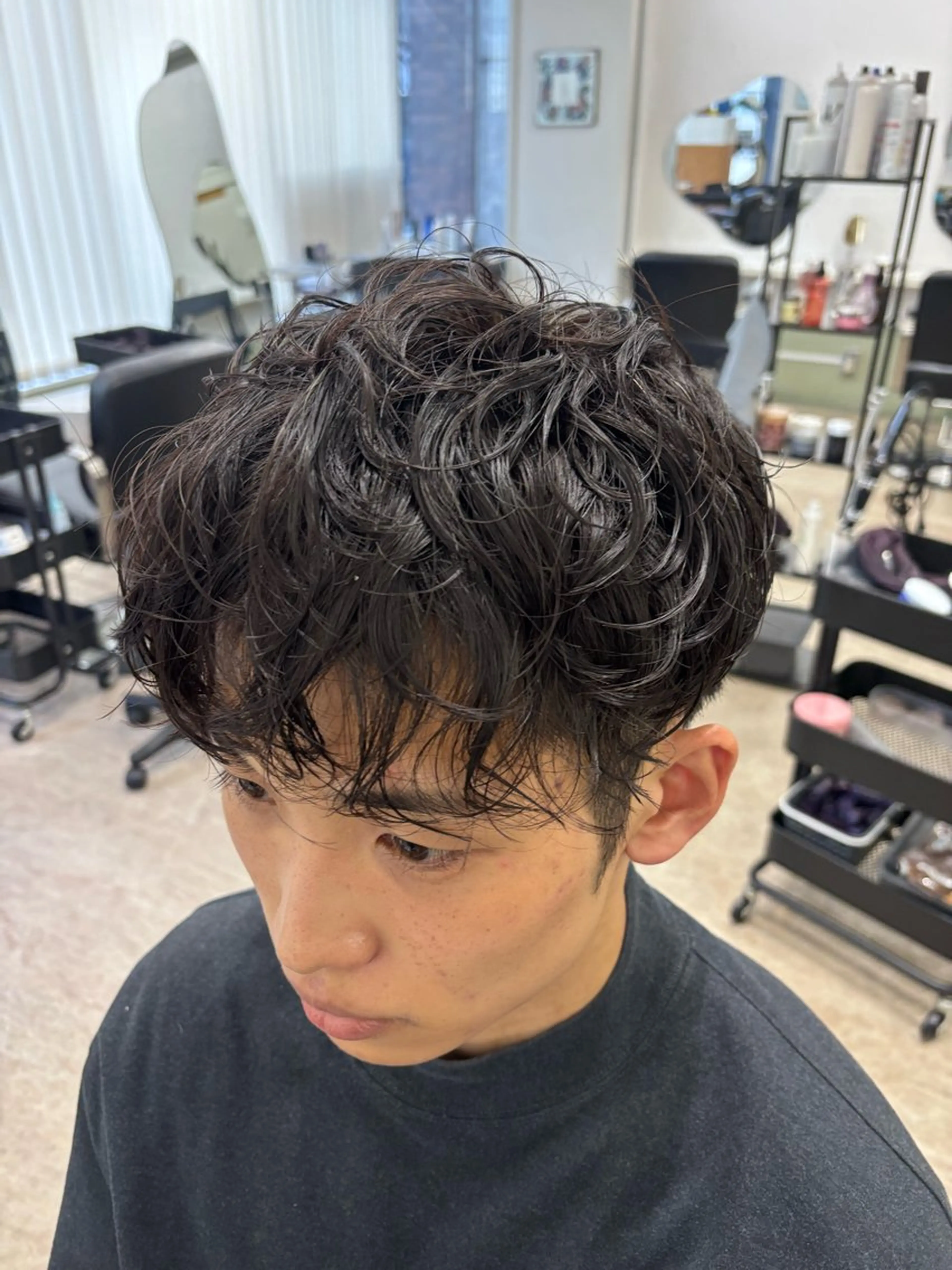 パーマ メンズ カット パーマ ☀️青空SORA /メンズパーマ☁️のヘアスタイル