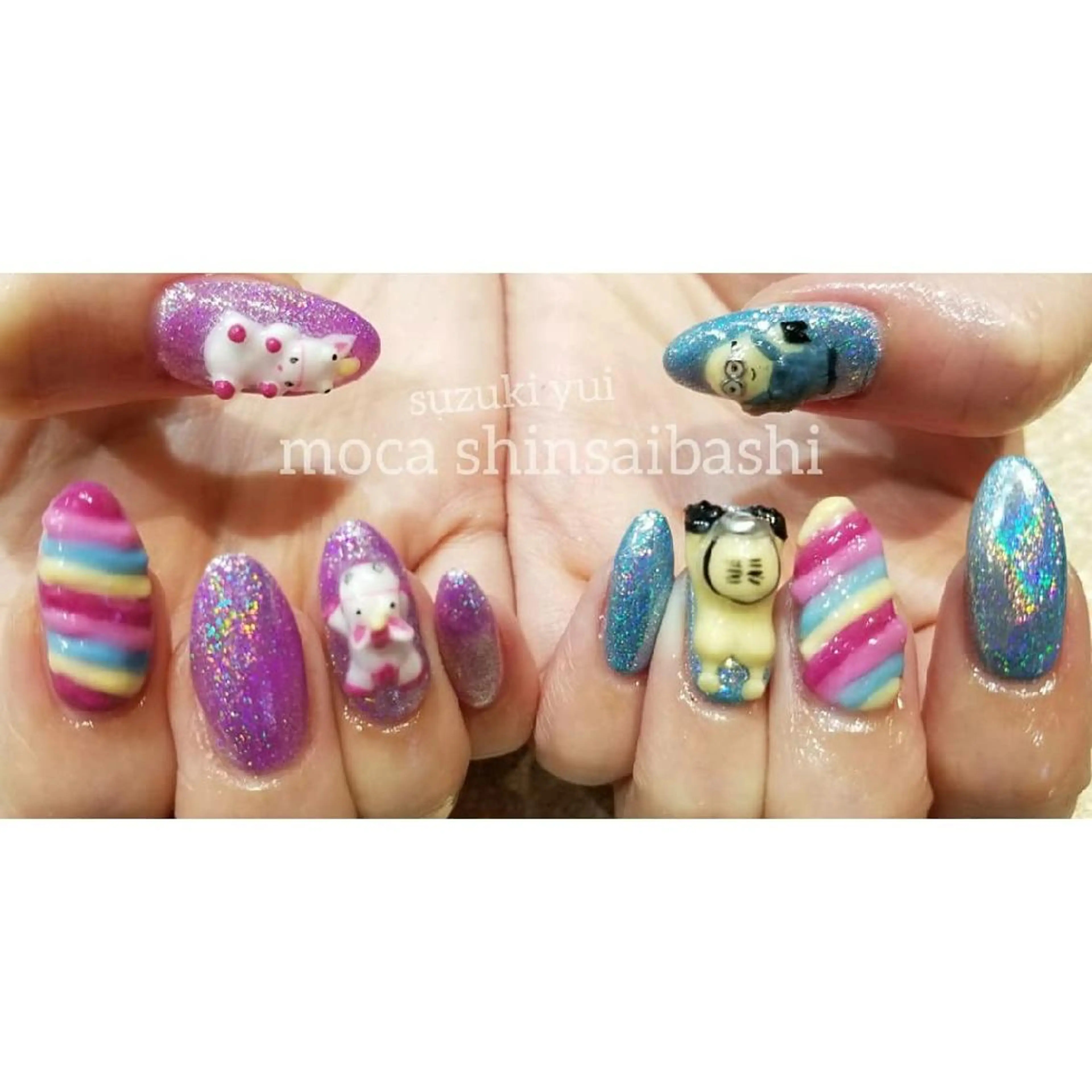 ネイル gotoday新宿店所属・鈴木 ゆいのネイルデザイン