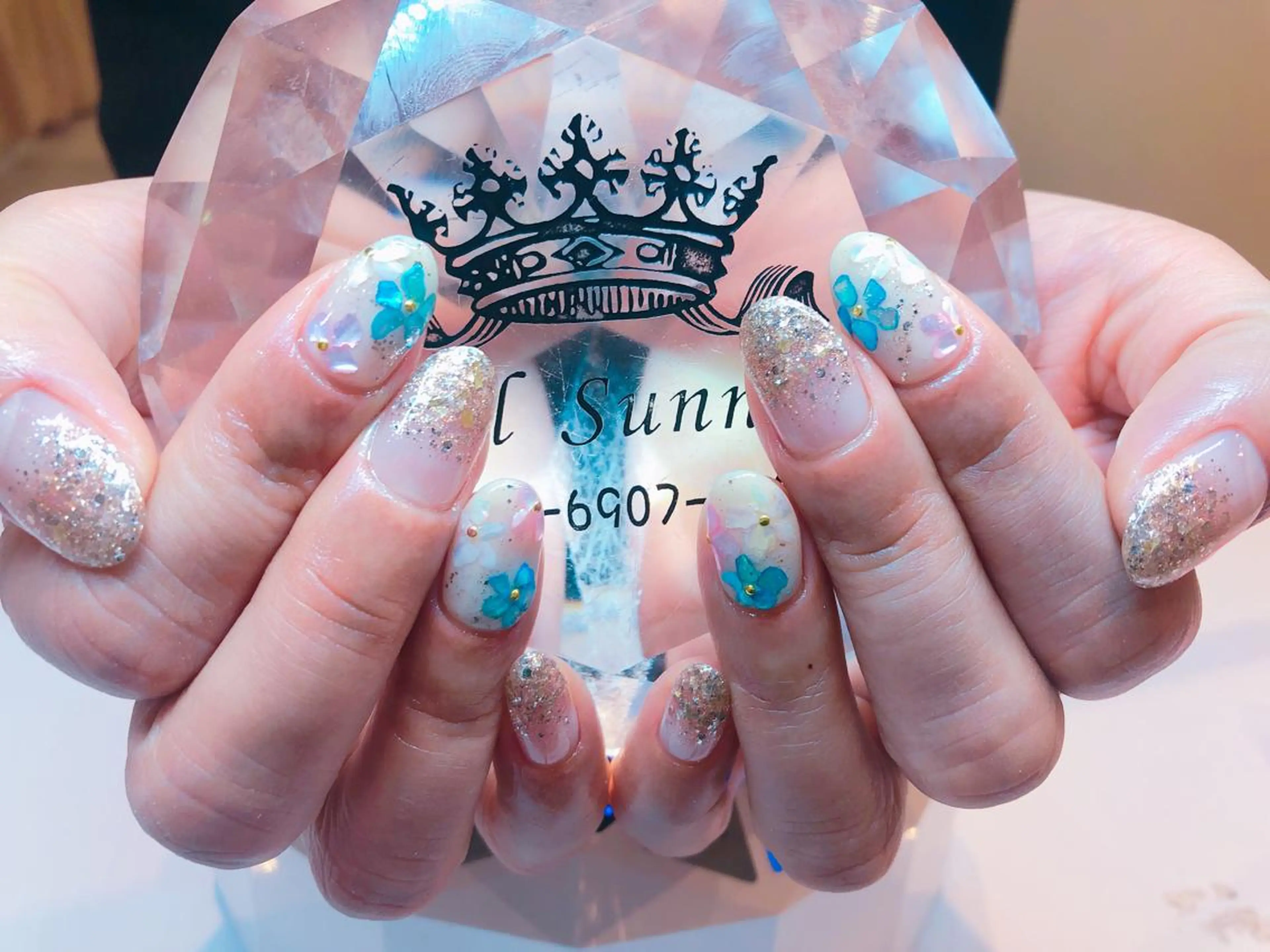 ネイル 長さだし専門店 M2　rikaのネイルデザイン