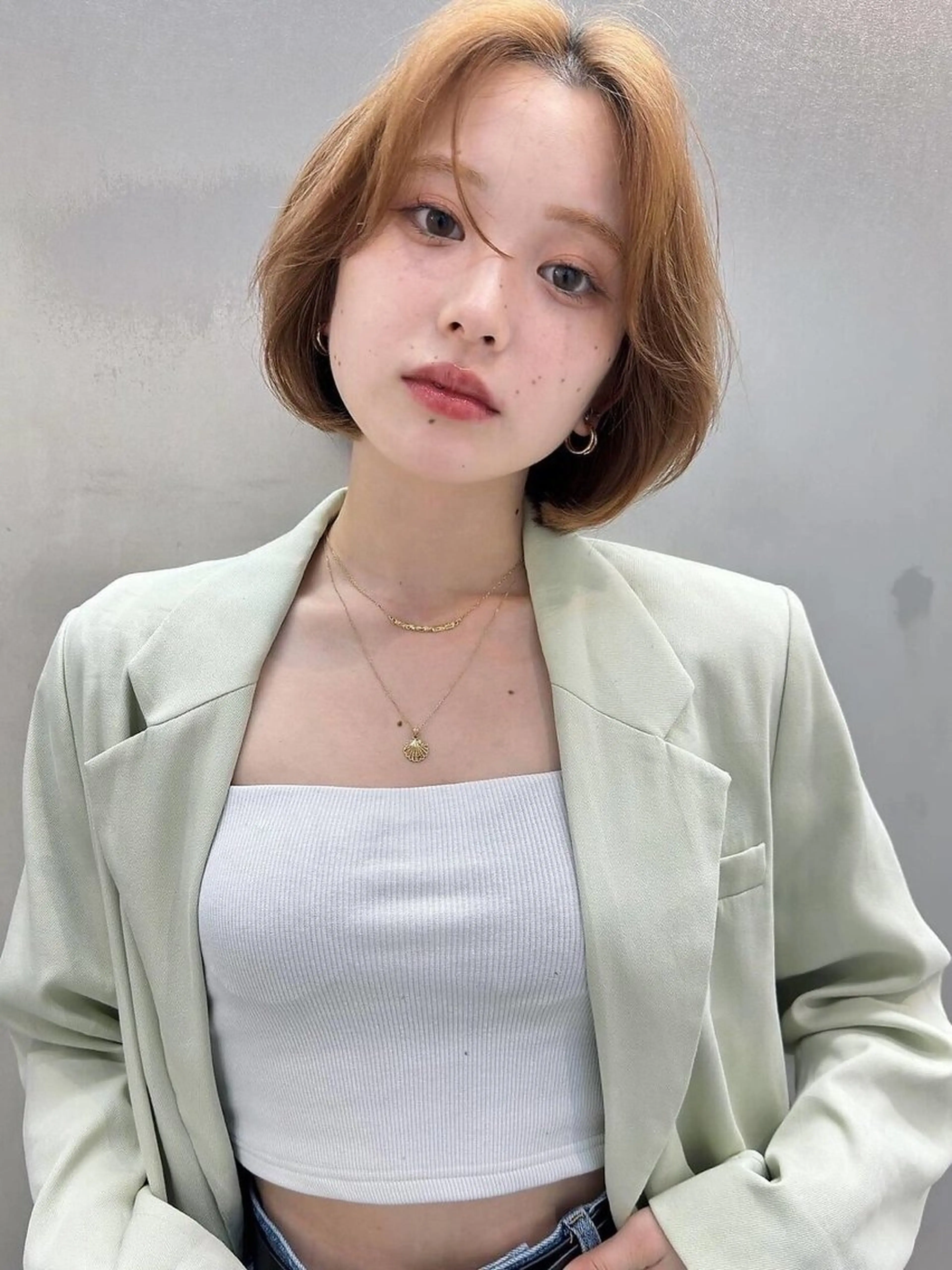 💖カット＋ホワイトブリーチ＋アディクシーカラー💖¥16900→11900の写真