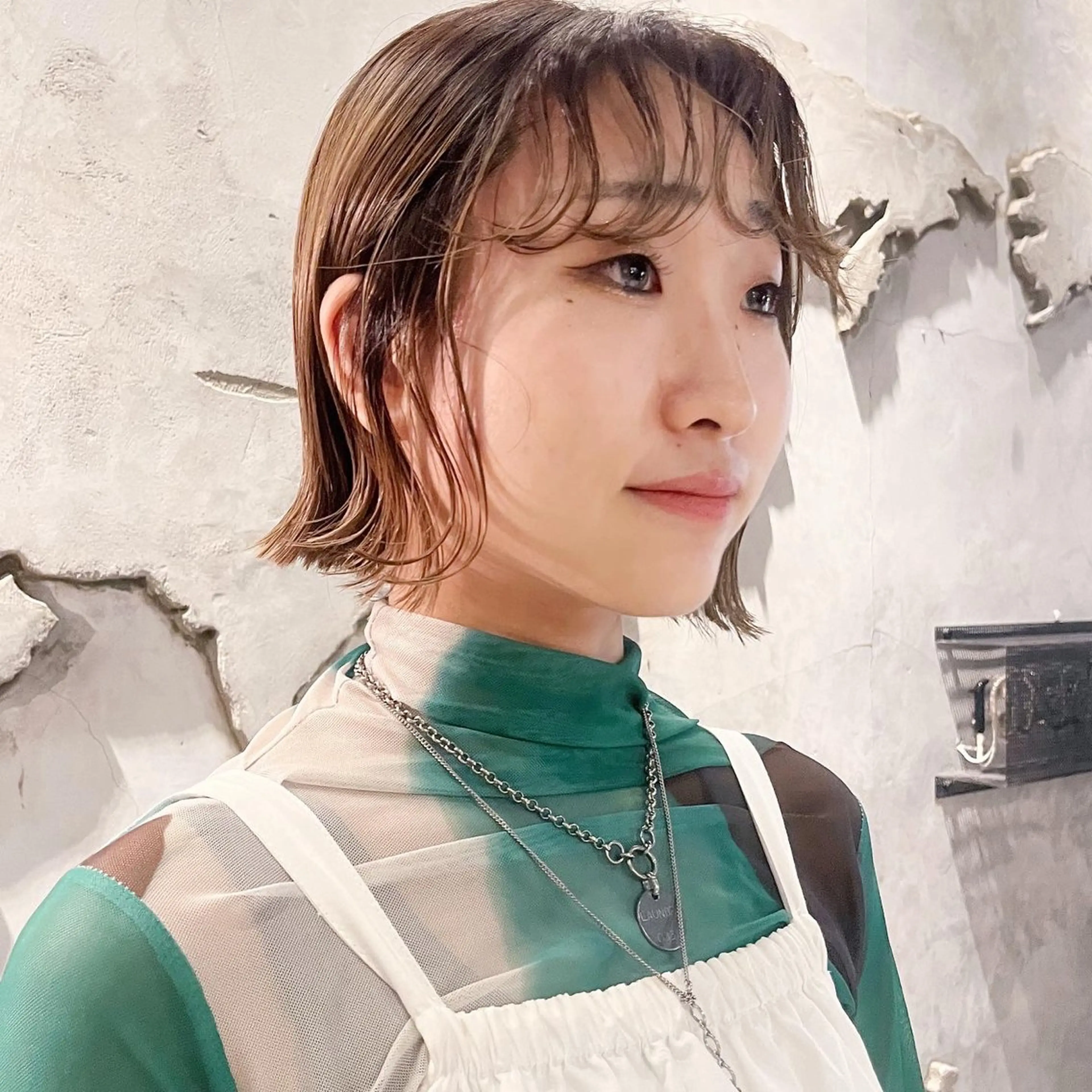 ショート ボブ SYUK高円寺所属・ベージュ/暖色カラー /ボブ/ミカのヘアスタイル