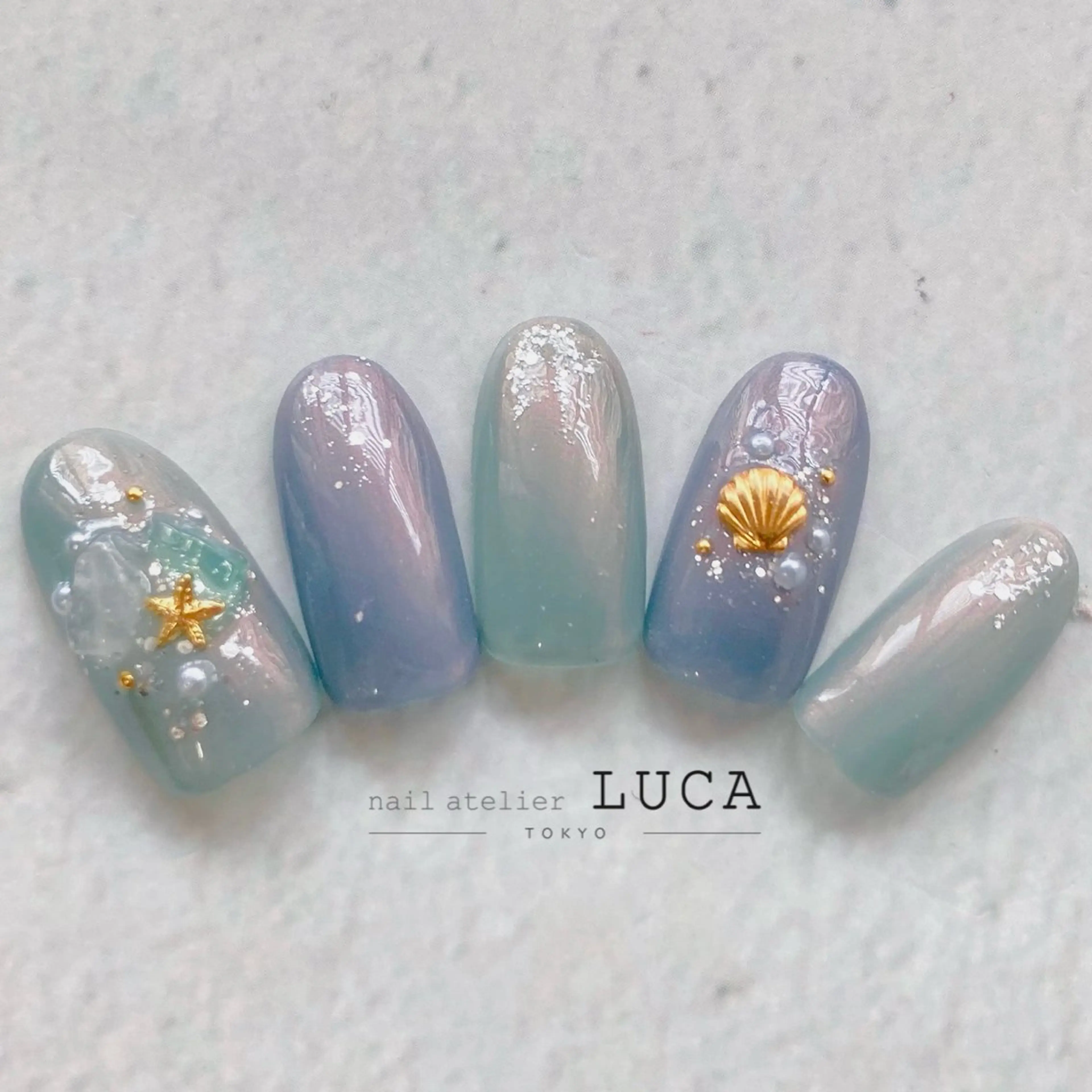 【ハンド】【オフあり】✨️定額贅沢アートコース(ミラー等)✨️（デザイン24種、カラー300色以上）※初回オフ代込みの写真