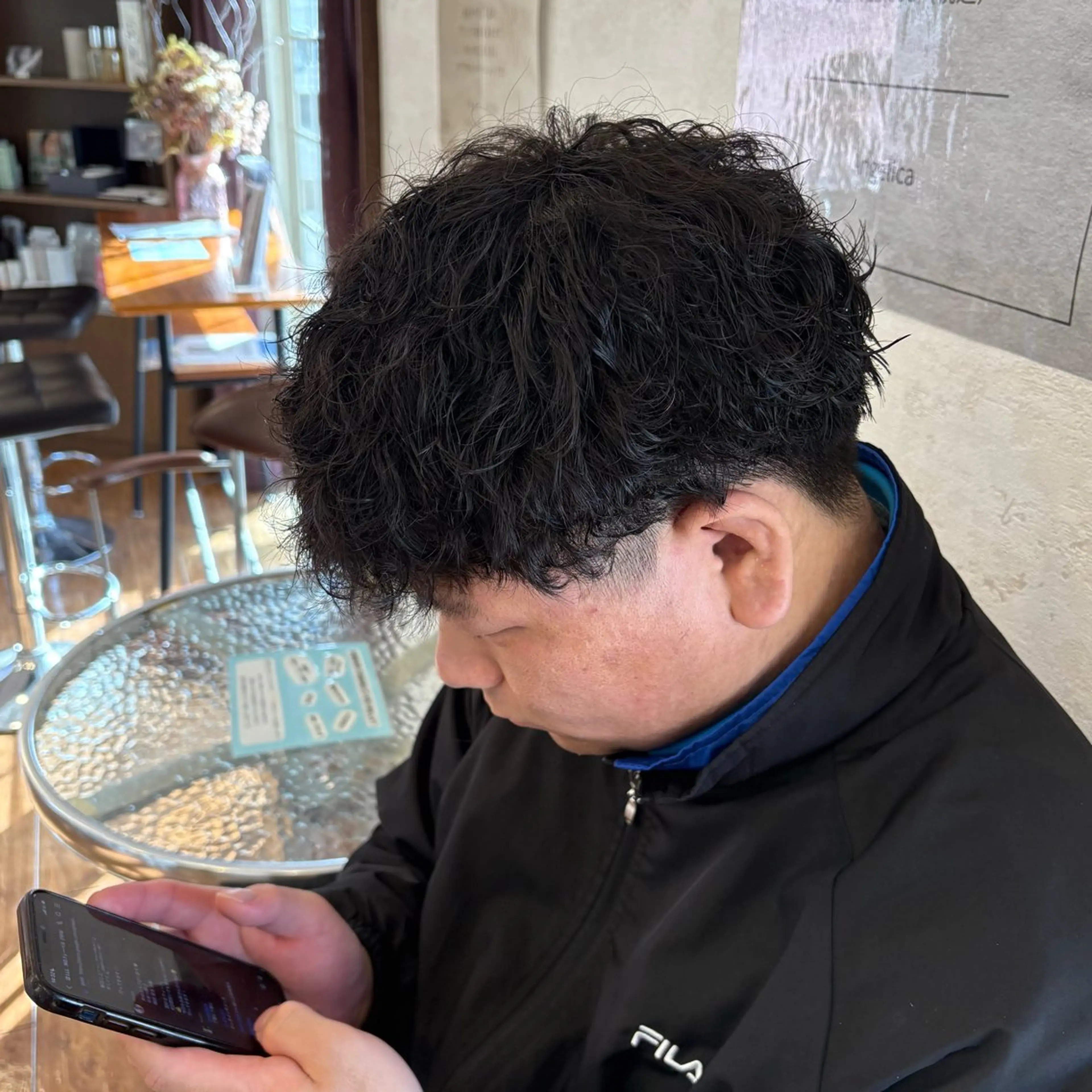 パーマ メンズ カット パーマ ゆい/メンズカット /レイヤーカットのヘアスタイル