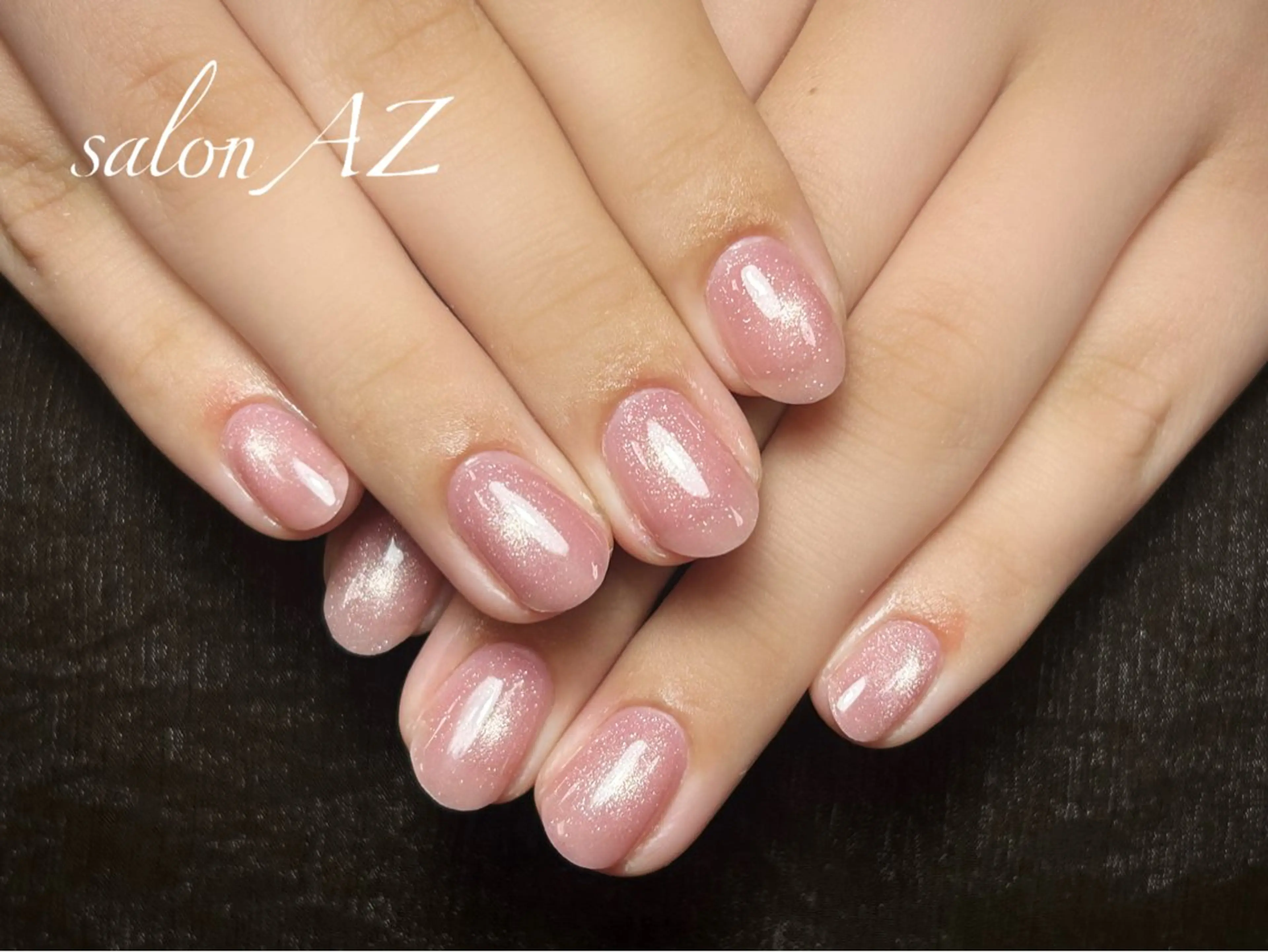 ネイル アートネイル フットネイル フレンチネイル マグネットネイル 持ち込み ハンドネイル salonAZ Miaのネイルデザイン