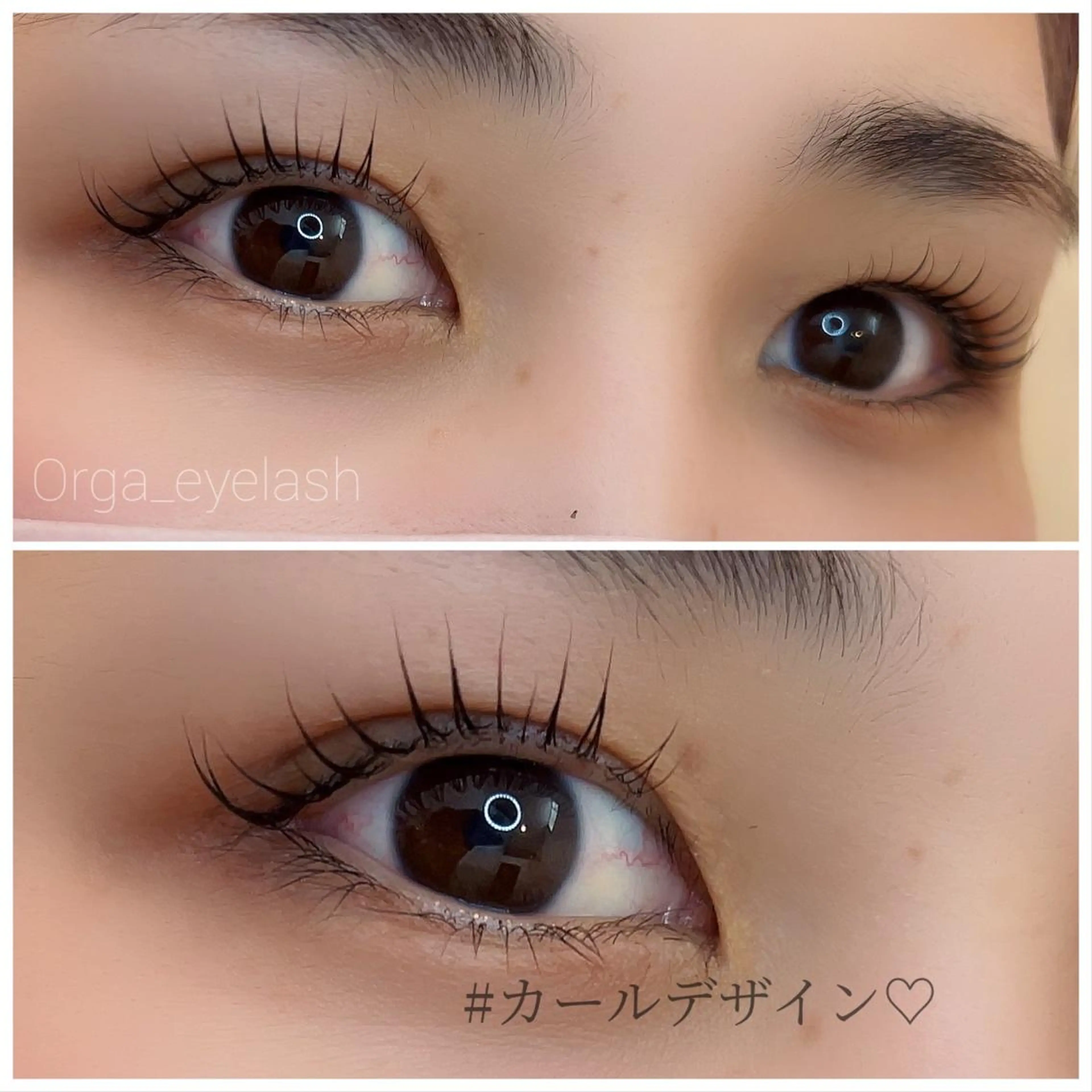 マツエク・マツパ tag by calm所属・tag#bycalm 竹川のマツエク・マツパデザイン