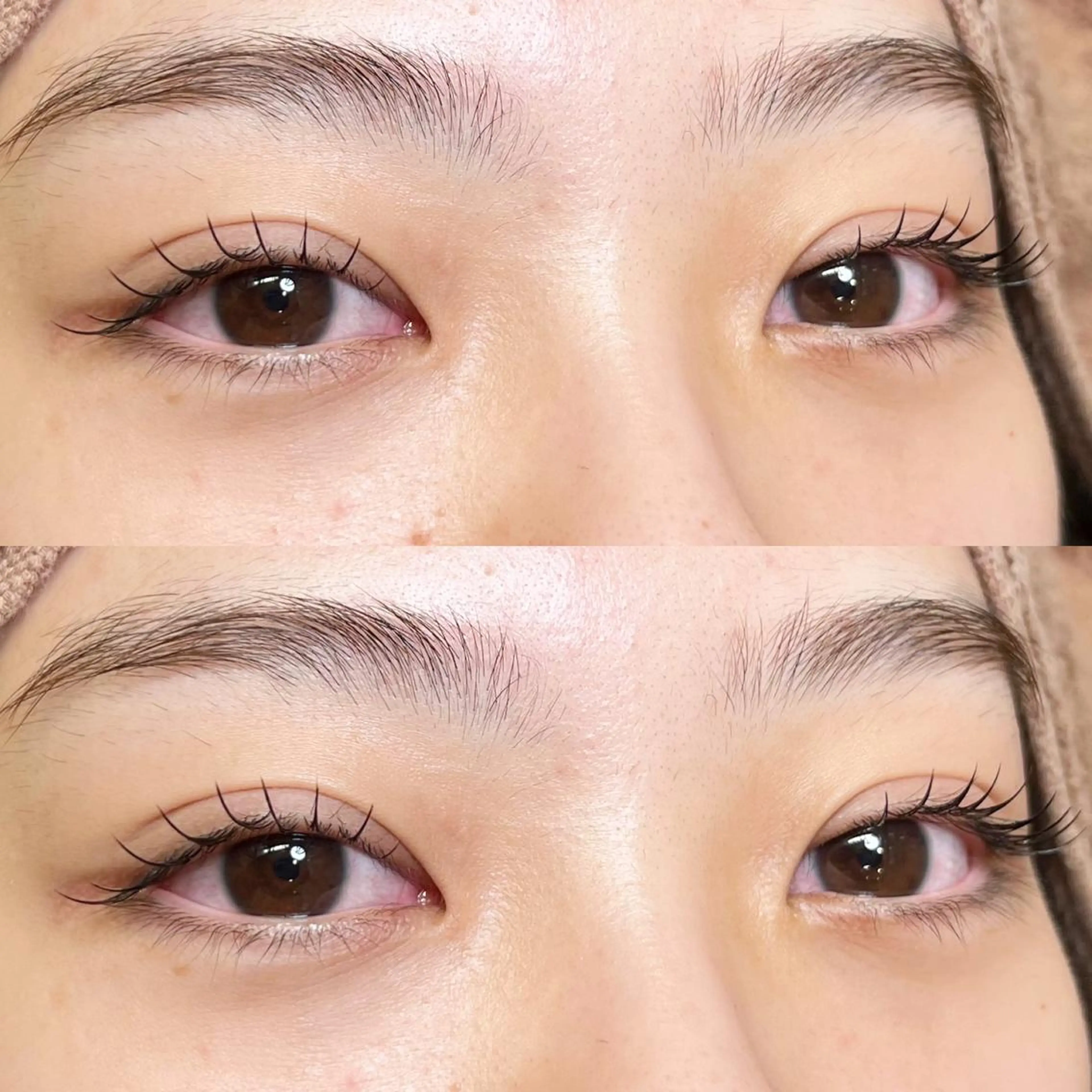 マツエク・マツパ アイブロウ 眉毛ワックス脱毛 フラットラッシュ Jカール ナチュラル パリジェンヌラッシュリフト マツエク Cherie Kawaguchiのマツエク・マツパデザイン