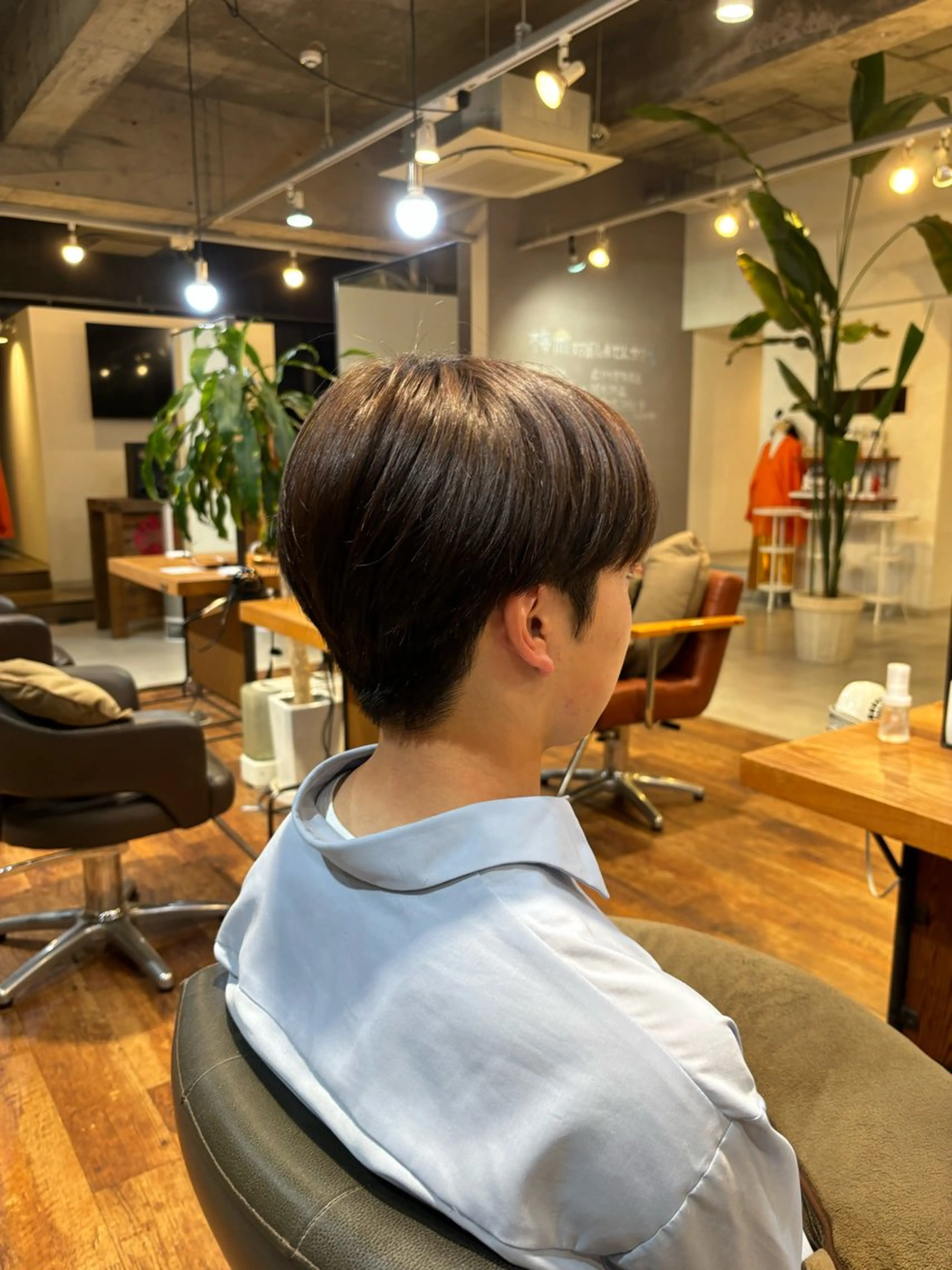 ショート メンズ カット ロカリタ キョウト所属・山形 梨沙のヘアスタイル