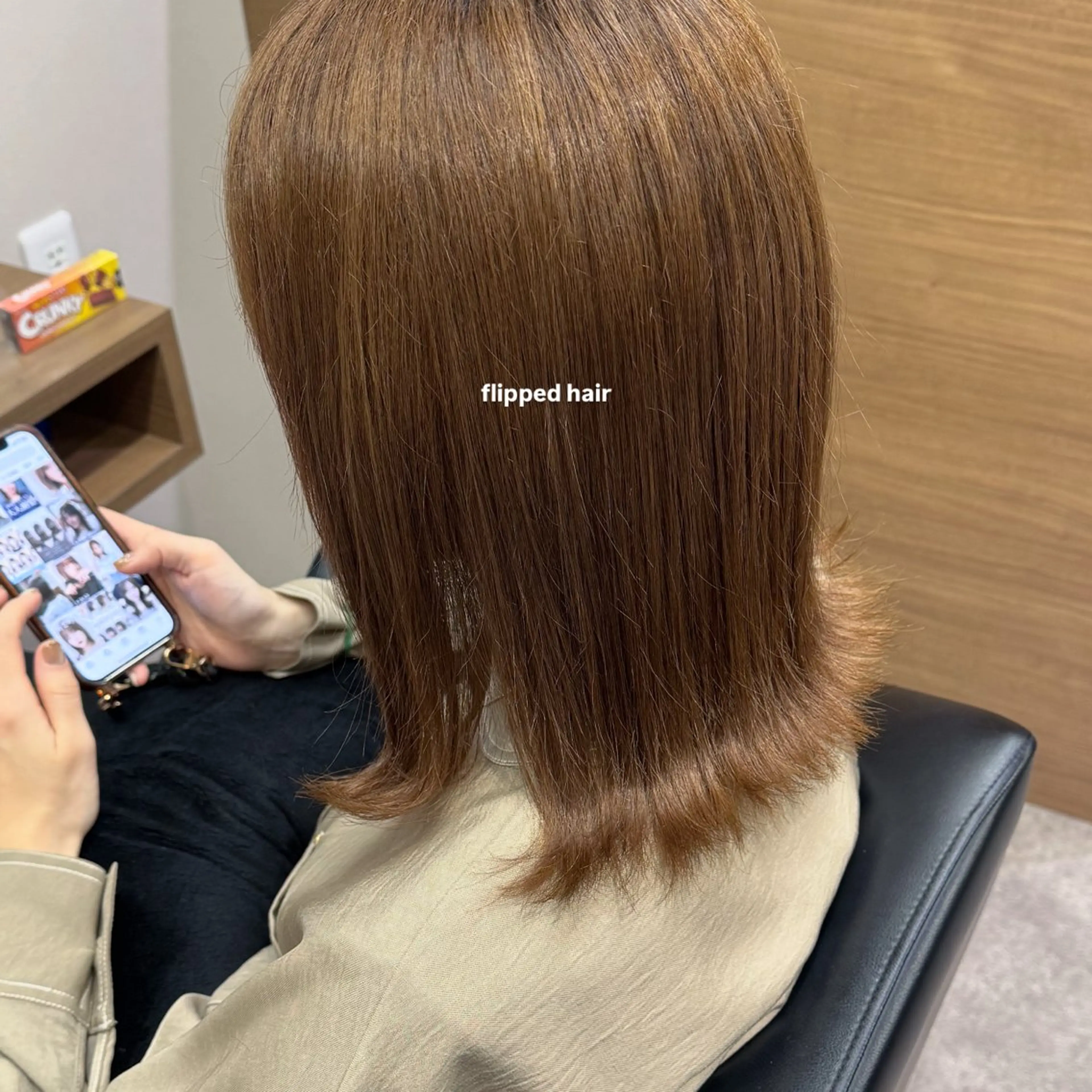 セミロング Nene カットモデル募集中のヘアスタイル