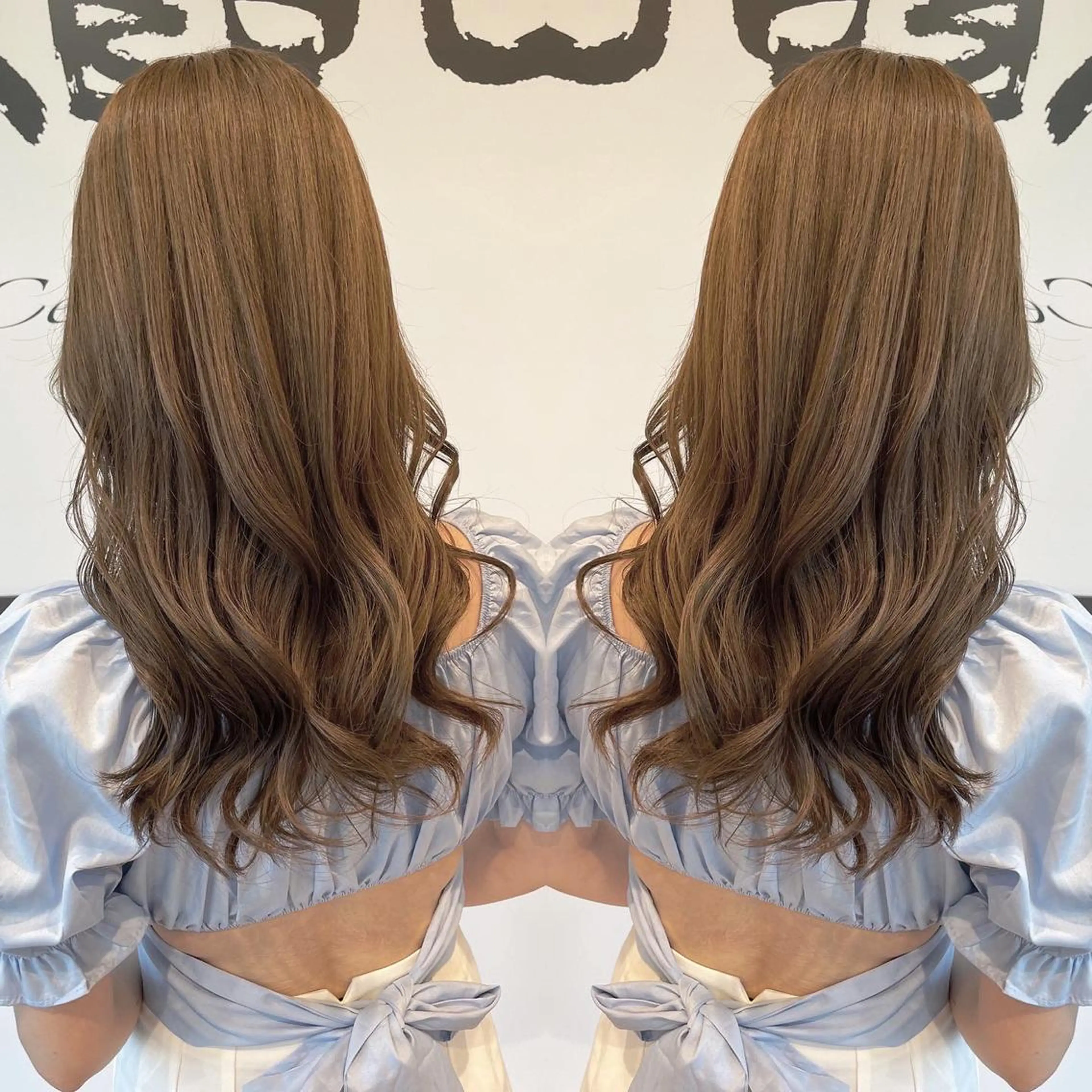 セミロング カラー アッシュ 外国人風カラー レイヤーカット トリートメント カット ヘアカラー トリートメント 河合秀明/ショート /ボブ/レイヤーのヘアスタイル