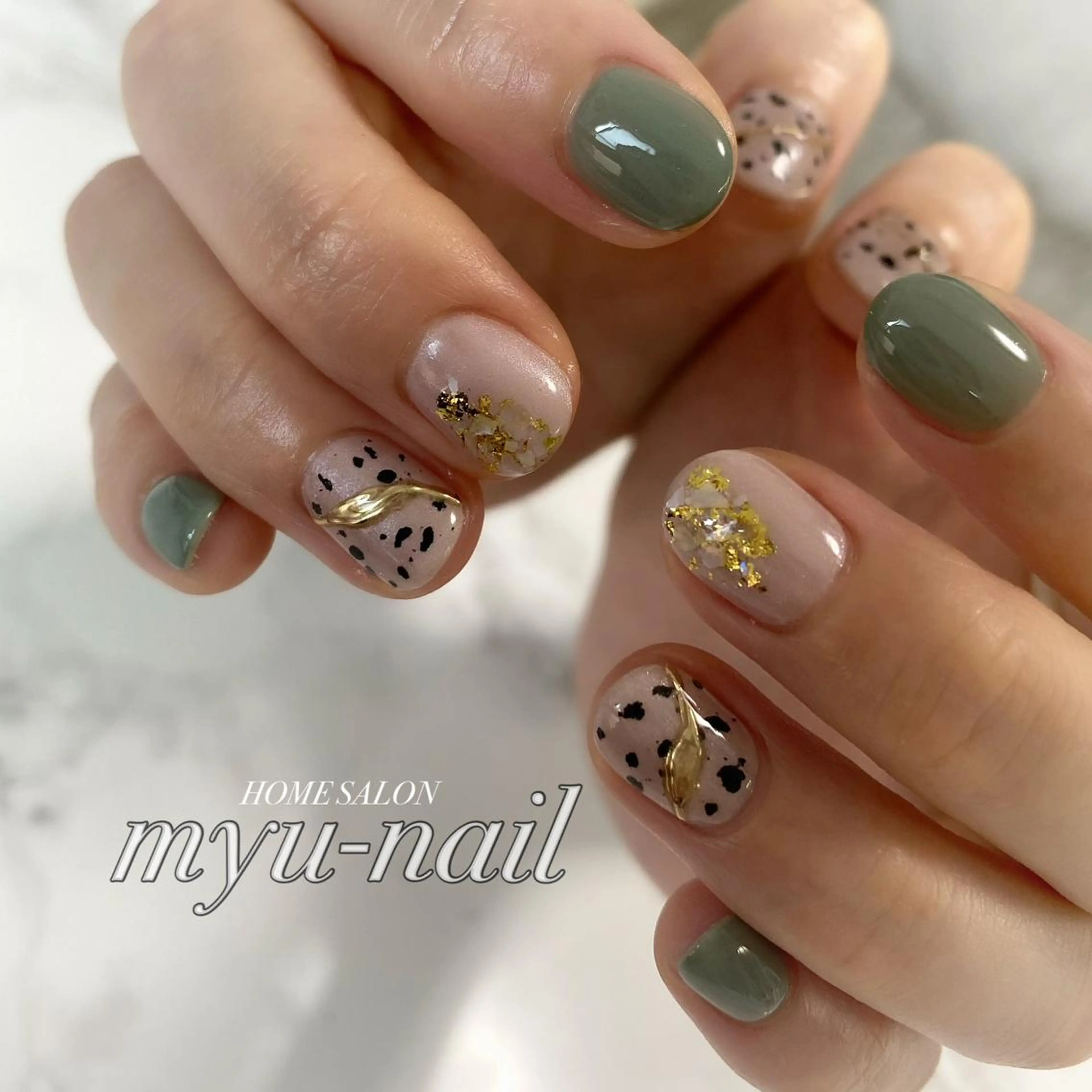 ネイル ホームサロン myu-nailのネイルデザイン
