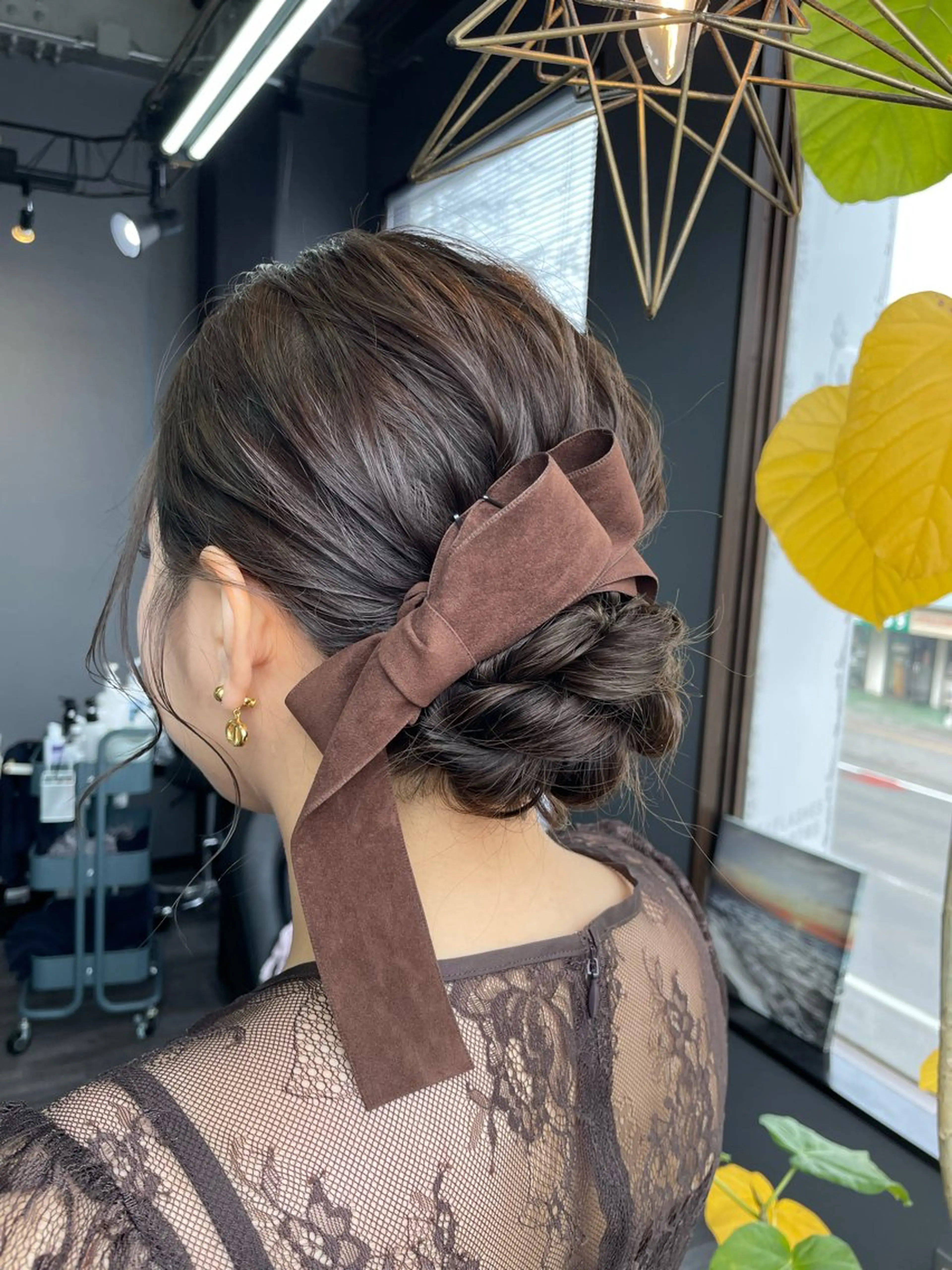 ヘアアレンジ オノ アカネのヘアスタイル