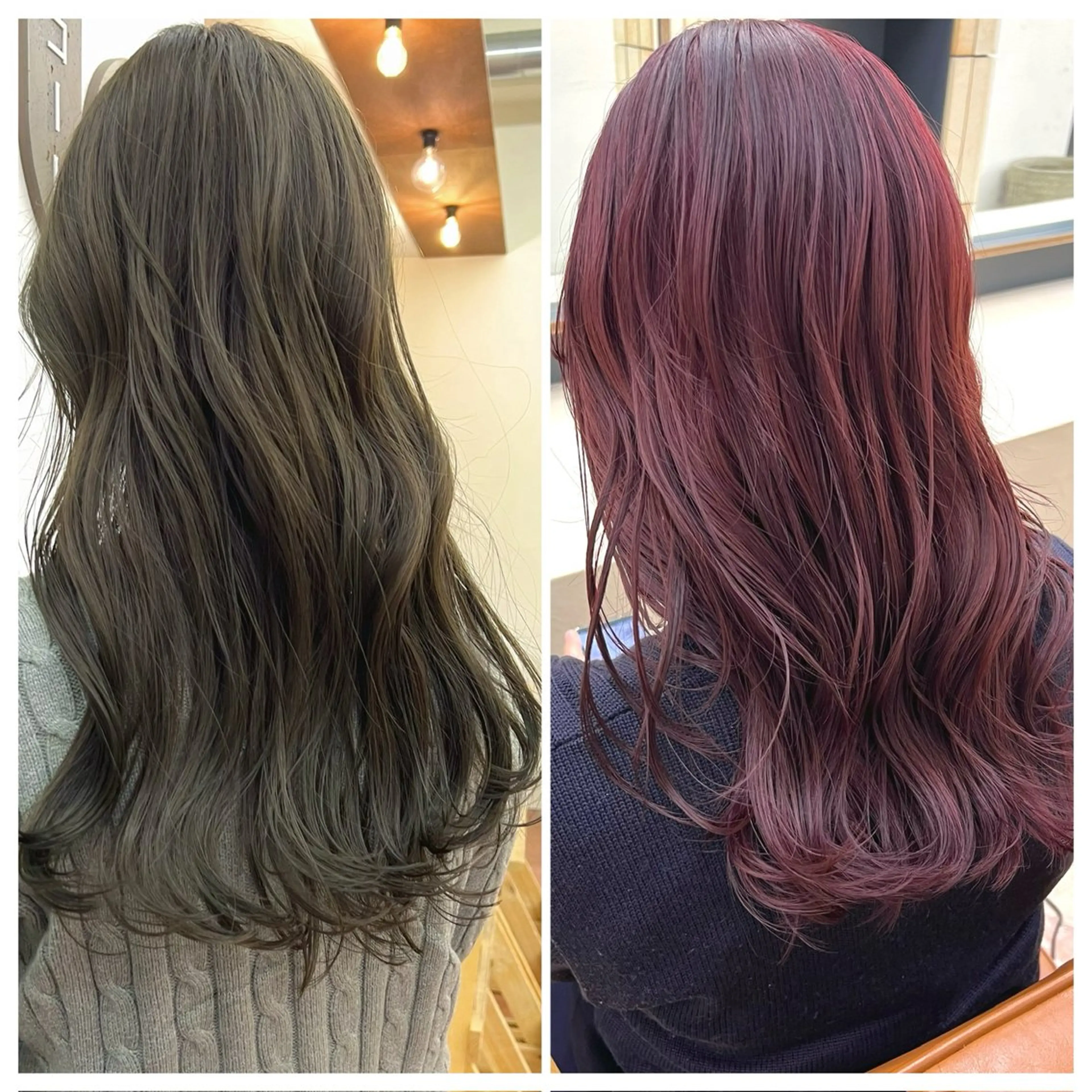 セミロング カラー カット ヘアカラー トリートメント 矢場町/栄/上前津/ 佐藤祐希のヘアスタイル