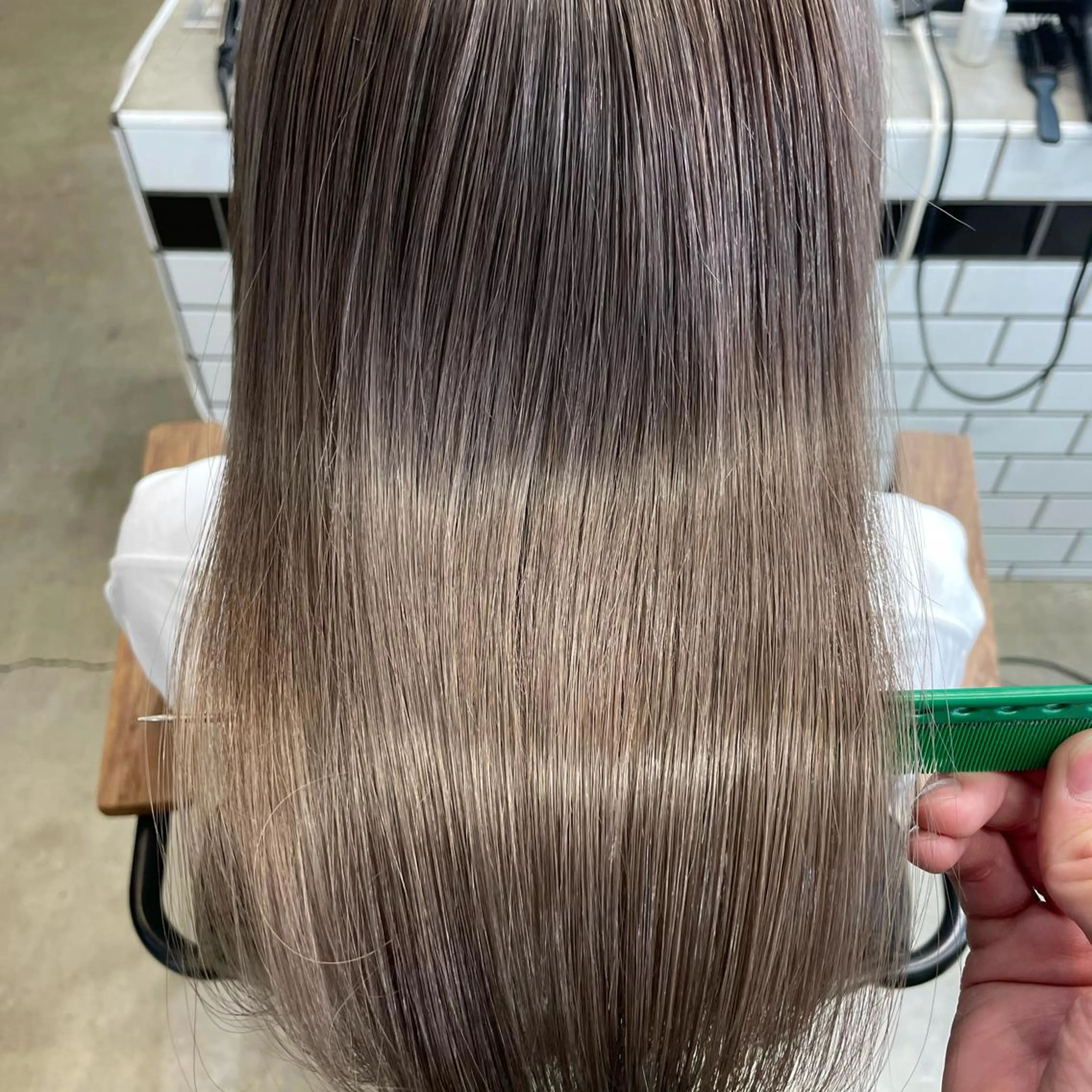 ロング カラー ヘアアレンジ ヘアカラー トリートメント 🌈本物の髪質改善 森田涼平のヘアスタイル