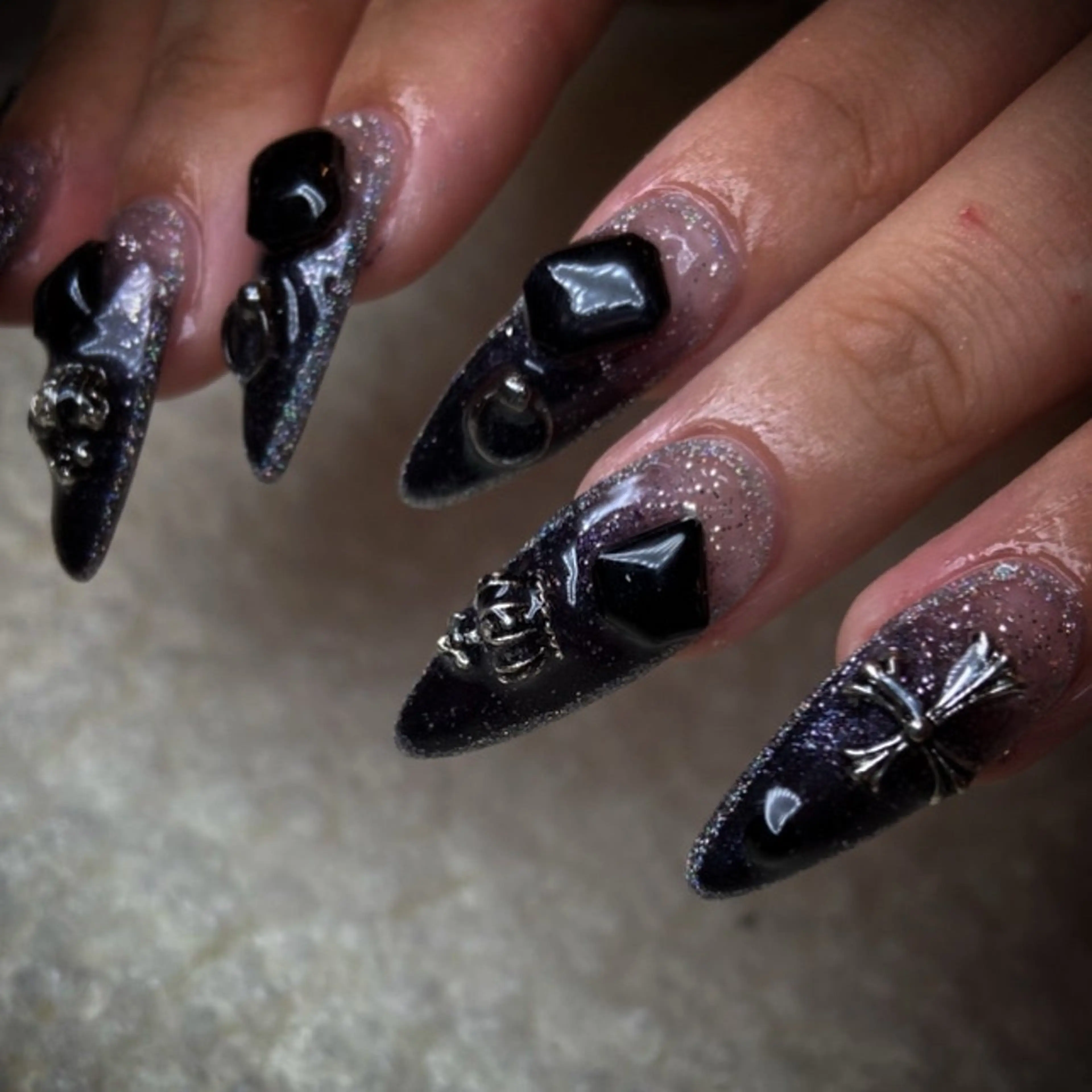 ネイル 💎ラピスラズリ💎 rionaのネイルデザイン