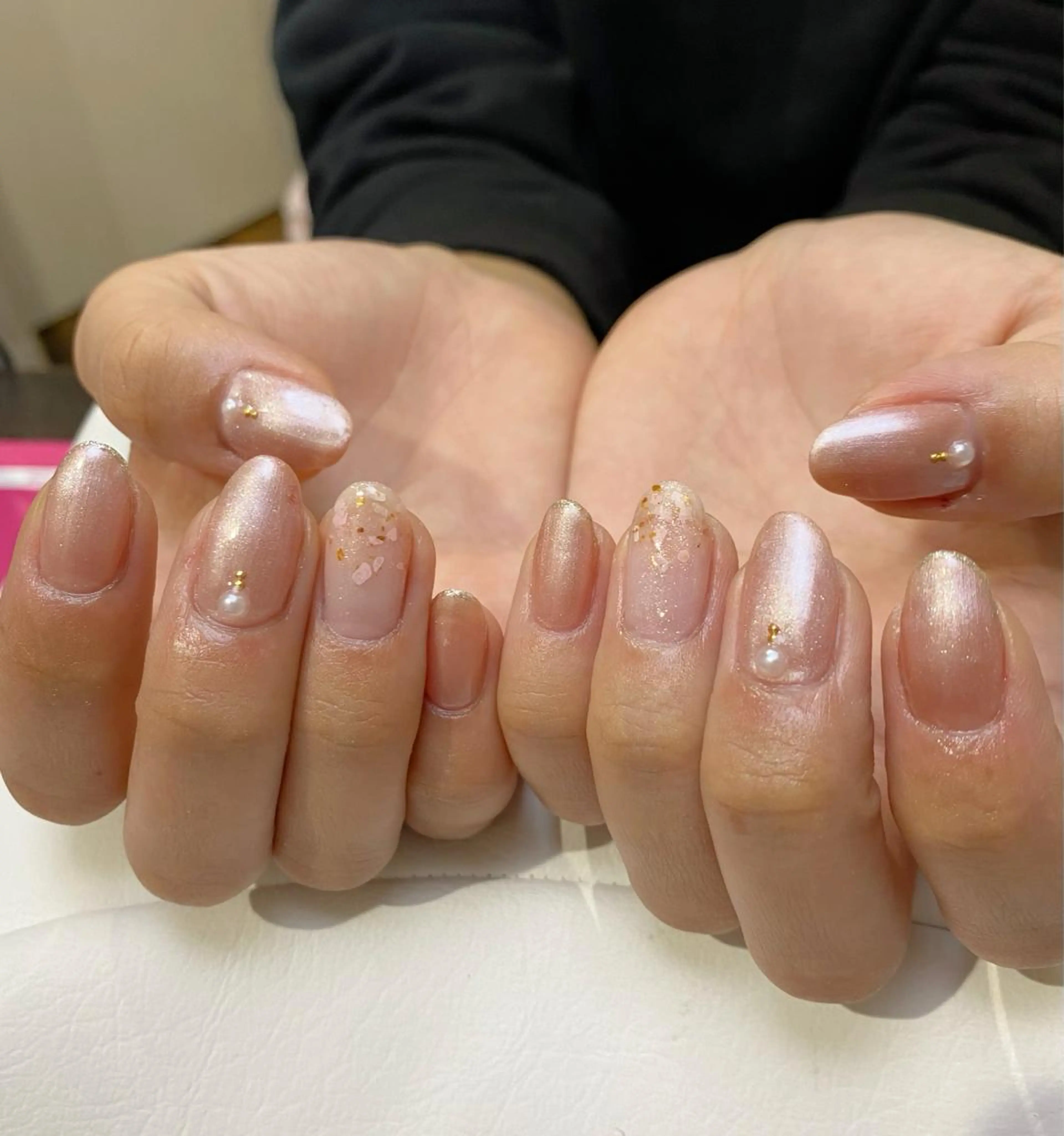 ネイル アートネイル ジェルネイル マグネットネイル ニュアンスネイル ワンカラーネイル Daria. nailのマツエク・マツパデザイン