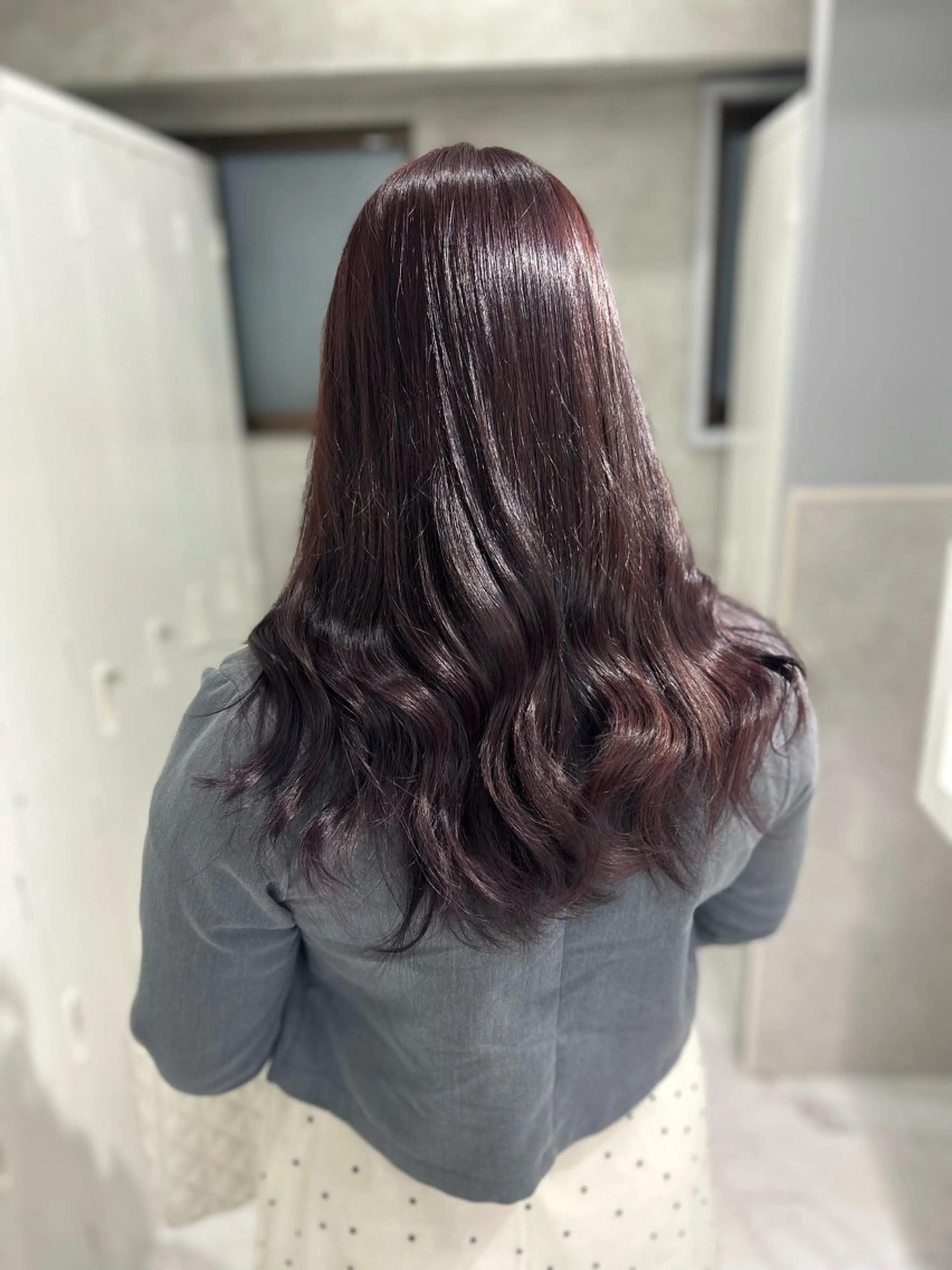 カラー ヘアカラー ️💜akari💜 ハイトーン/レイヤーのヘアスタイル