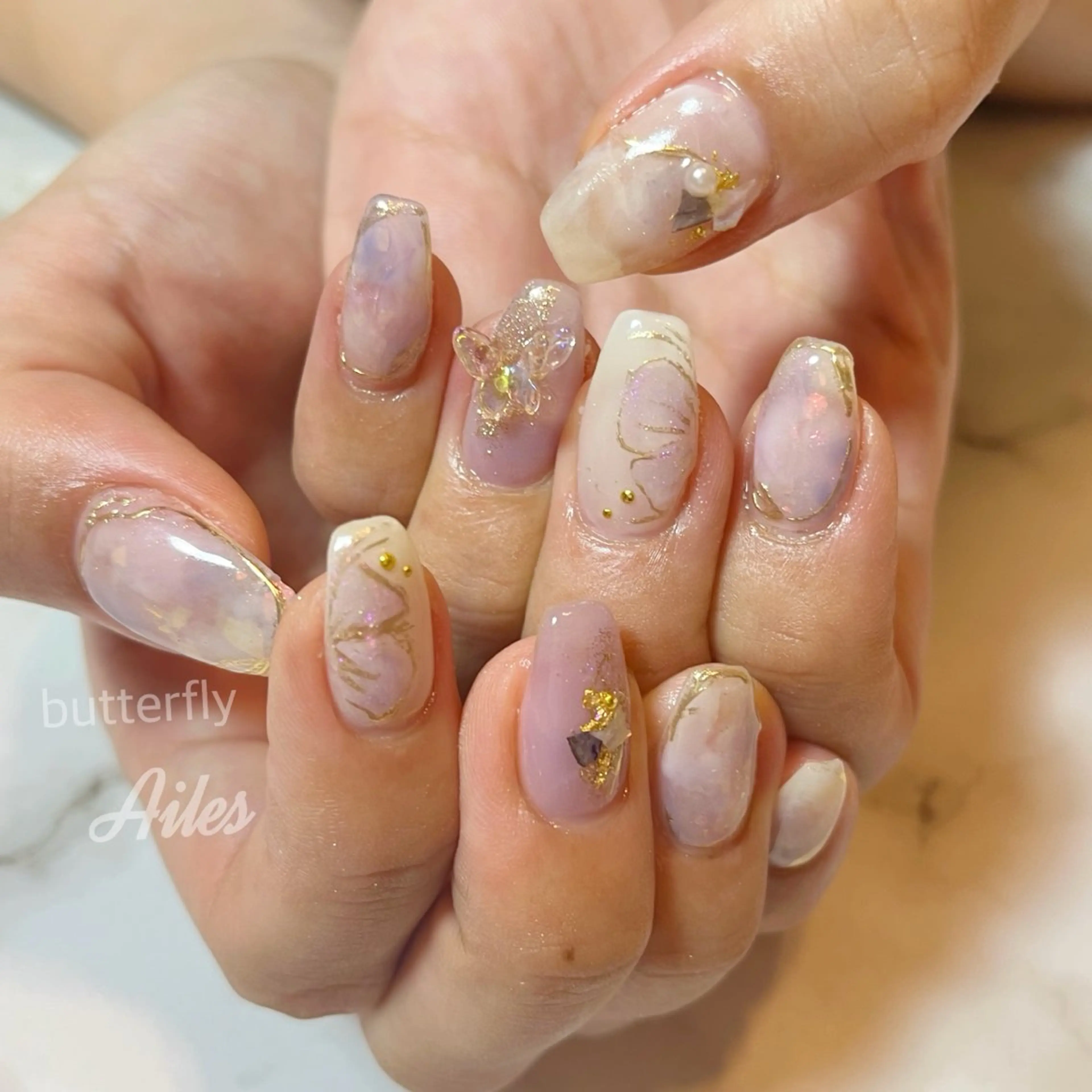 ネイル ハンドネイル Ailes mayumiのネイルデザイン