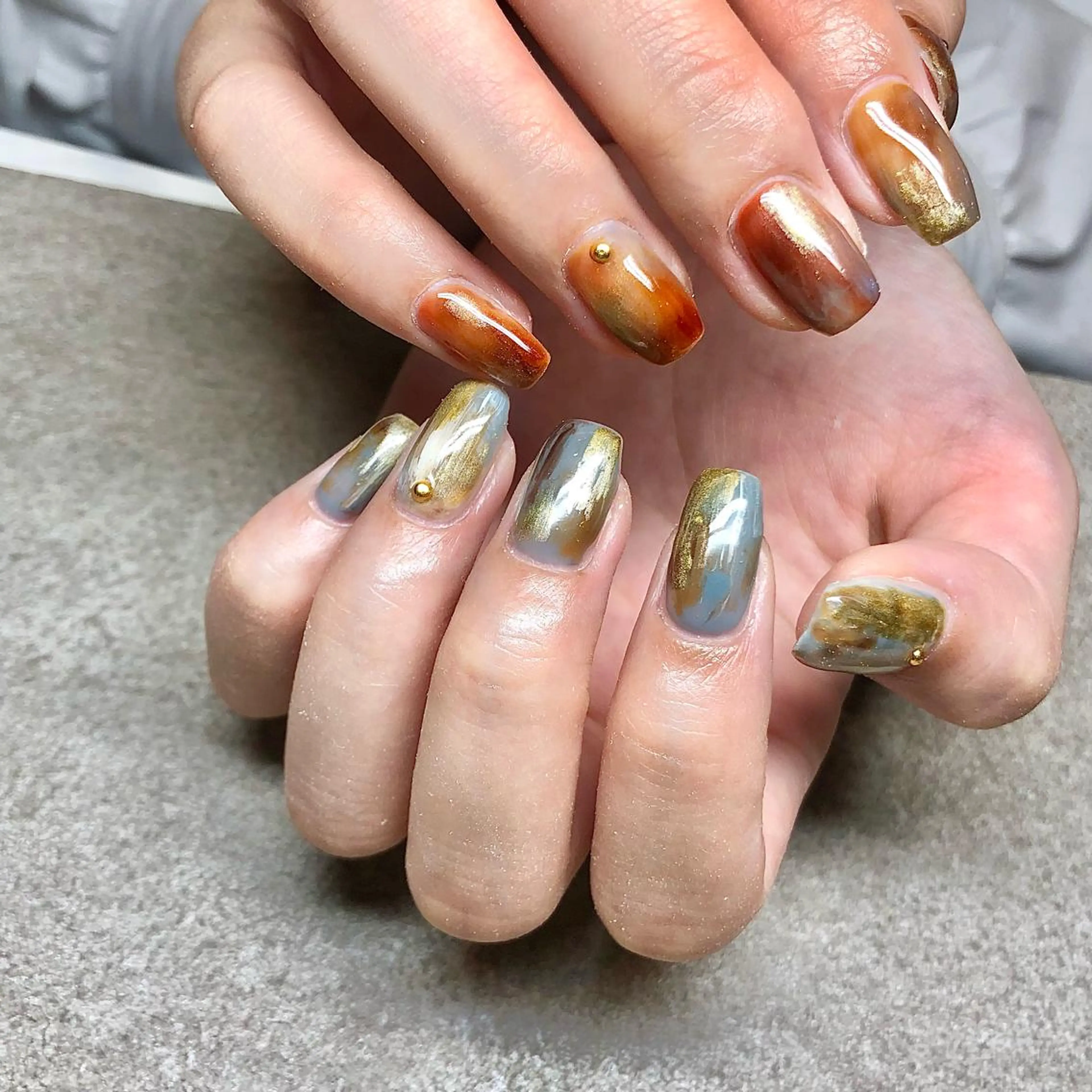 ネイル ニュアンスネイル ハンドネイル tiare所属・tiare ayaのネイルデザイン