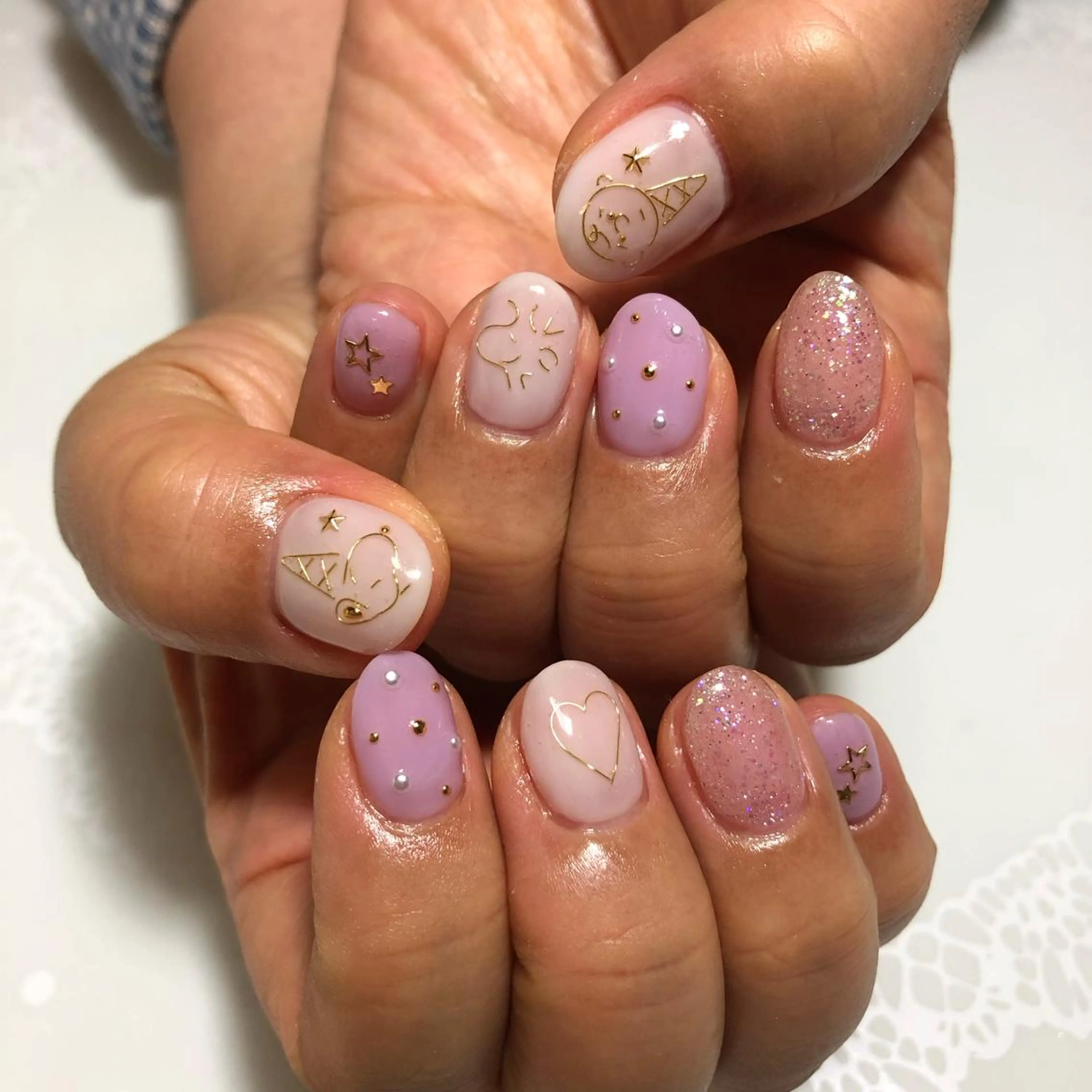 ネイル g-up nail所属・米田 律子のネイルデザイン