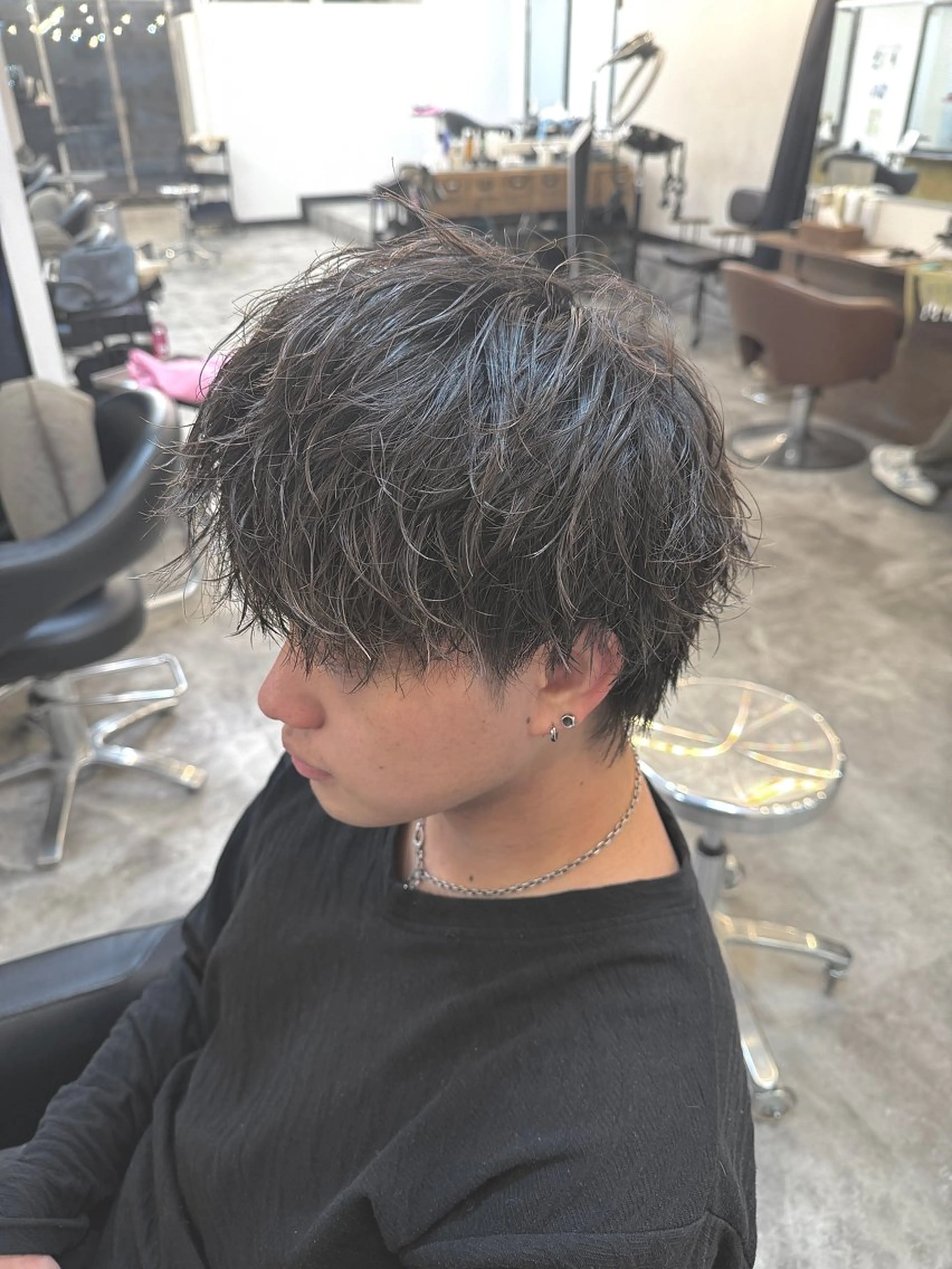 ミディアム ウルフカット ⟡ウルフカット / 花音 ⟡のヘアスタイル