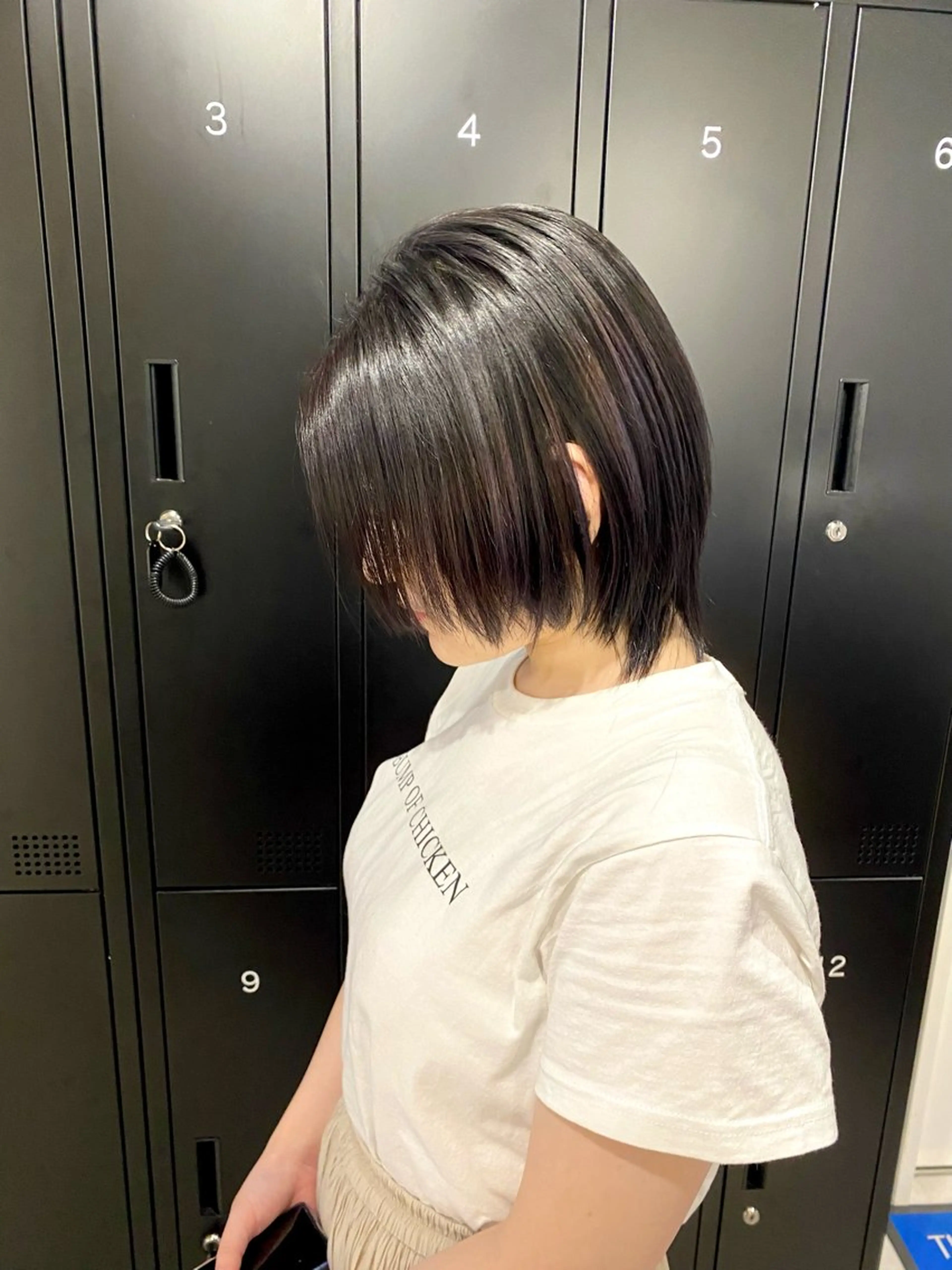 ショート カラー 髪質改善水素TR× レイヤーカット/熊澤のヘアスタイル