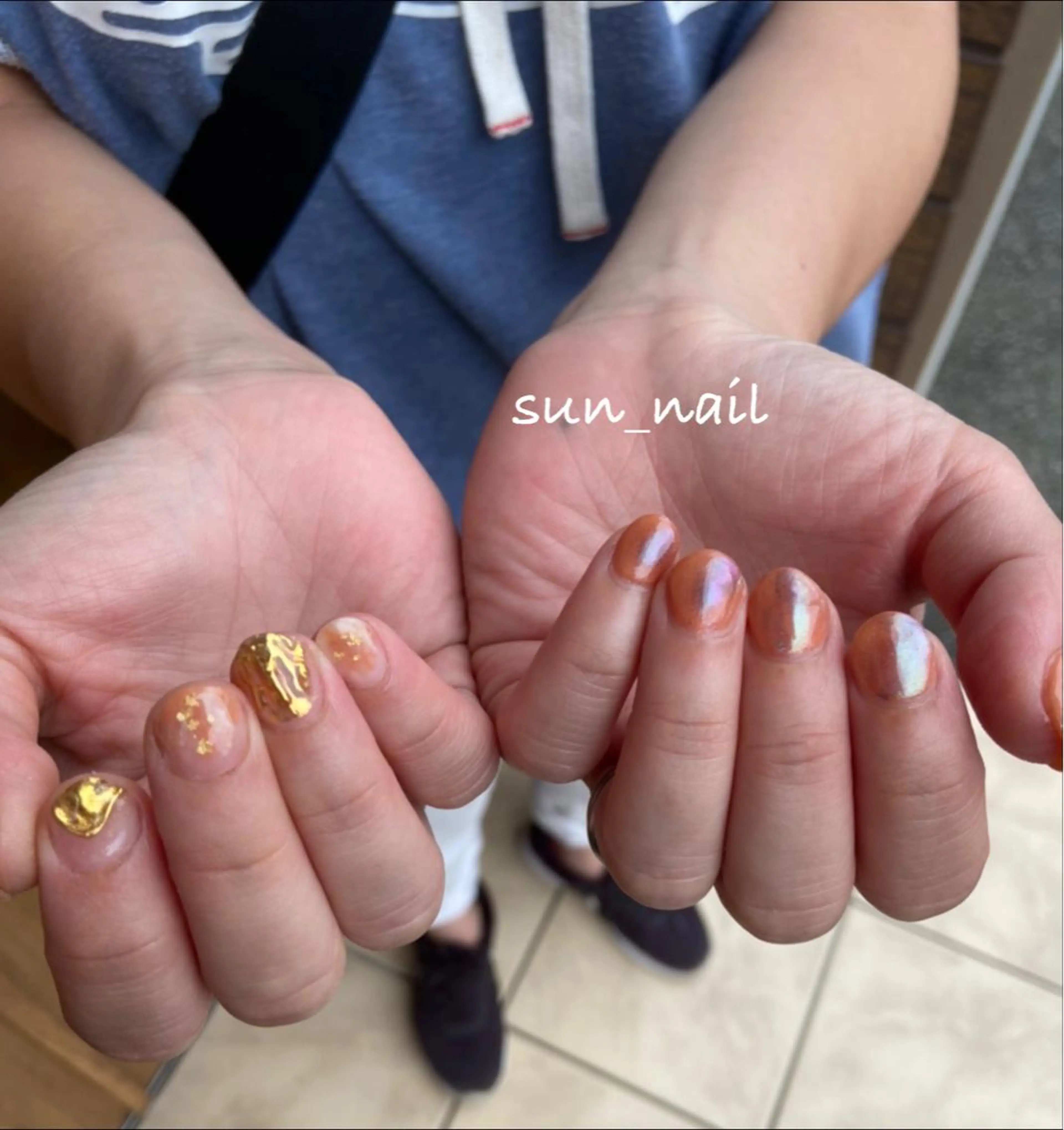 ネイル アートネイル ミラーネイル ニュアンスネイル . unffのネイルデザイン