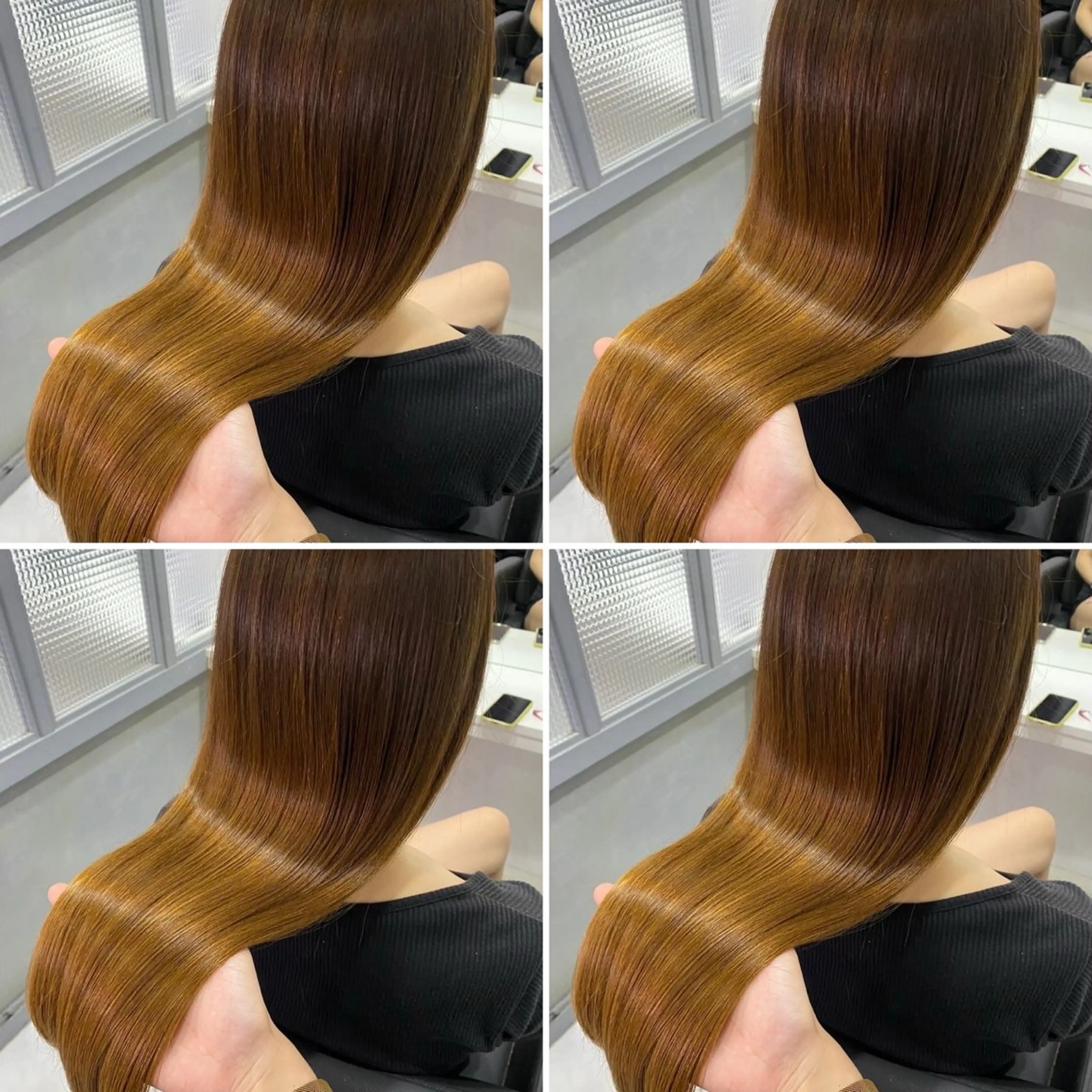 ロング カラー ヘアカラー トリートメント ヘアセット 👑メンズパーマの 天才店長望月👑のヘアスタイル