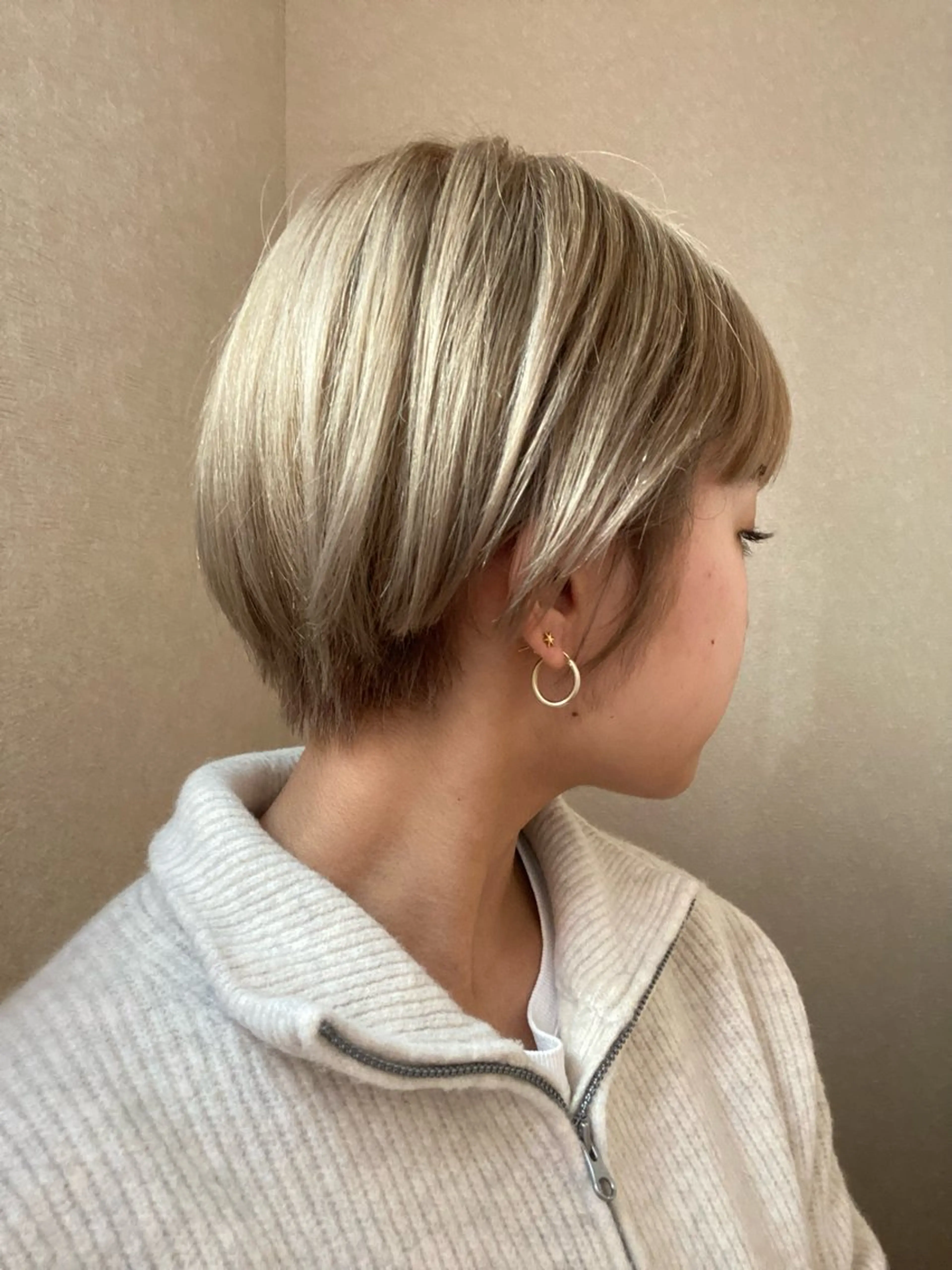 ショート カット トリートメント moeka 表参道のヘアスタイル