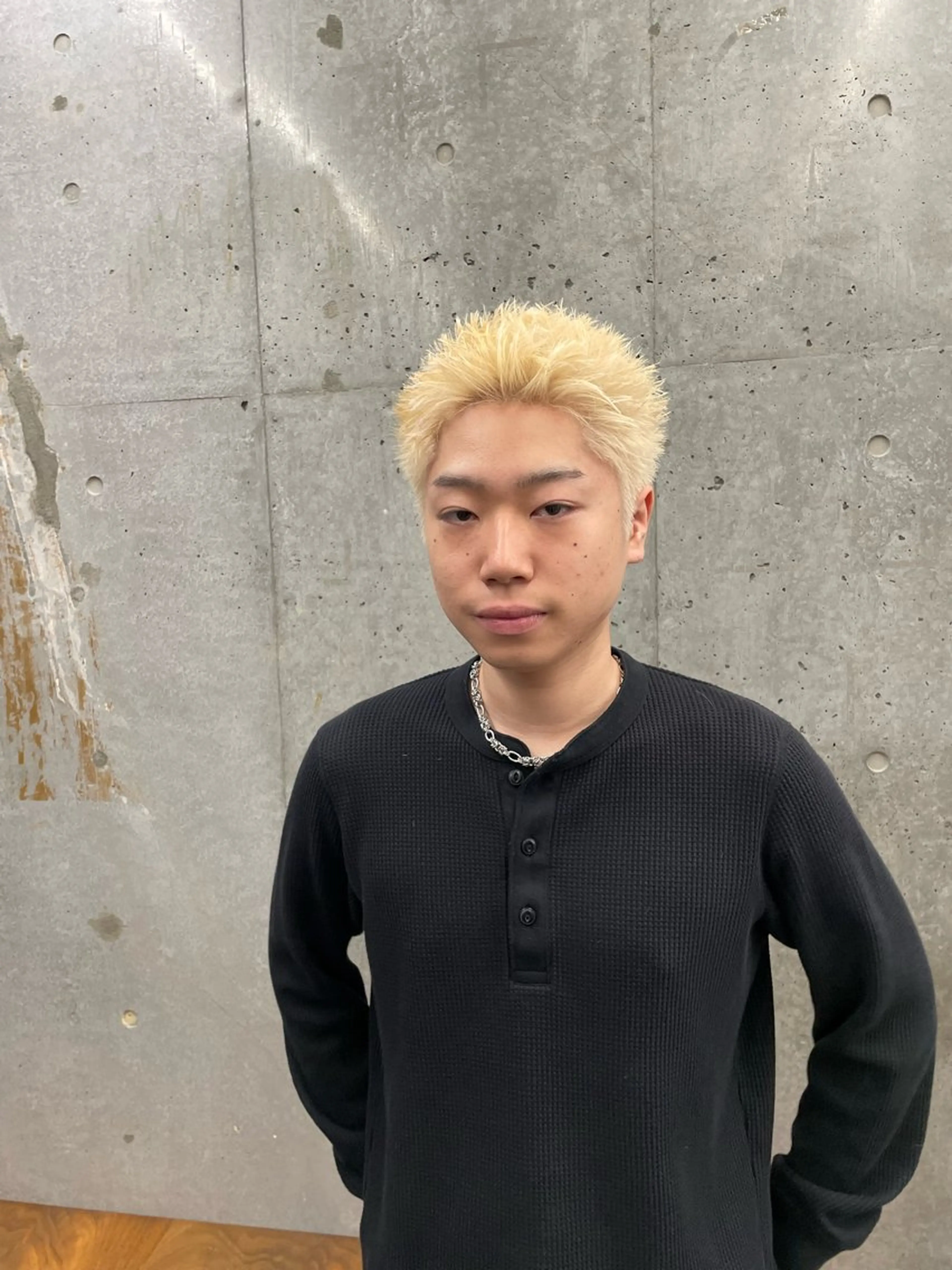 ショート カラー メンズ カット ヘアカラー メンズショート ／パーマ  ソウタのヘアスタイル