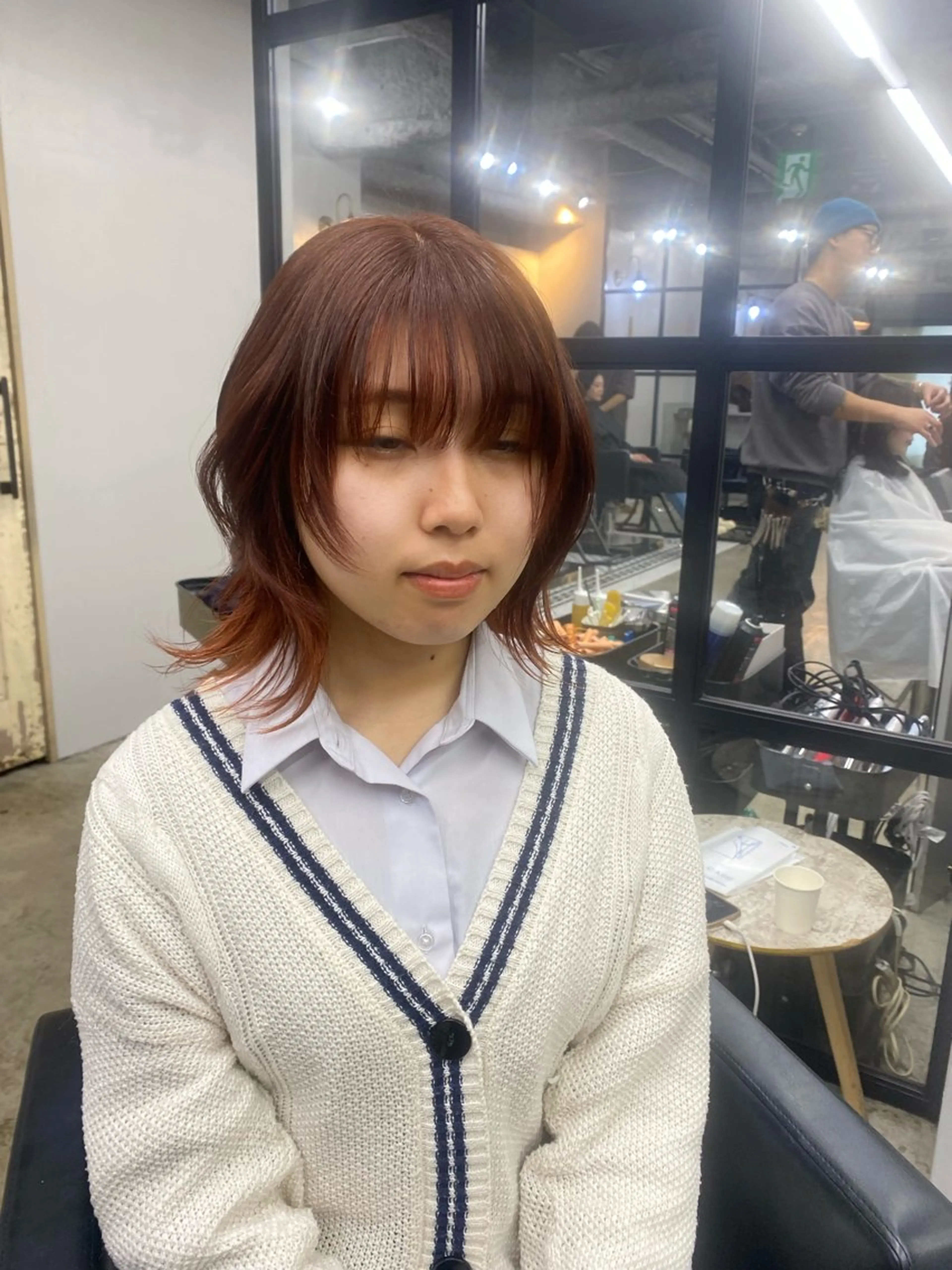 ミディアム ヘアカラー メンズカット/パーマ 艶カラーTAIGA︎のヘアスタイル